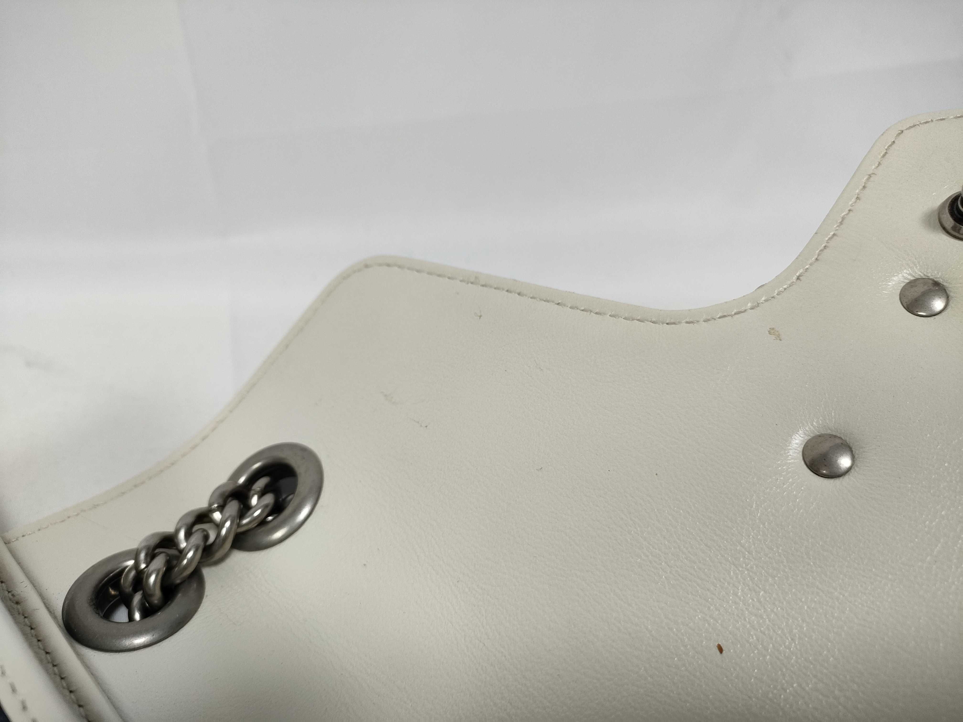 GG Marmont Leather Chain Shoulder Bag 443497 Shoulder Bag — view 11