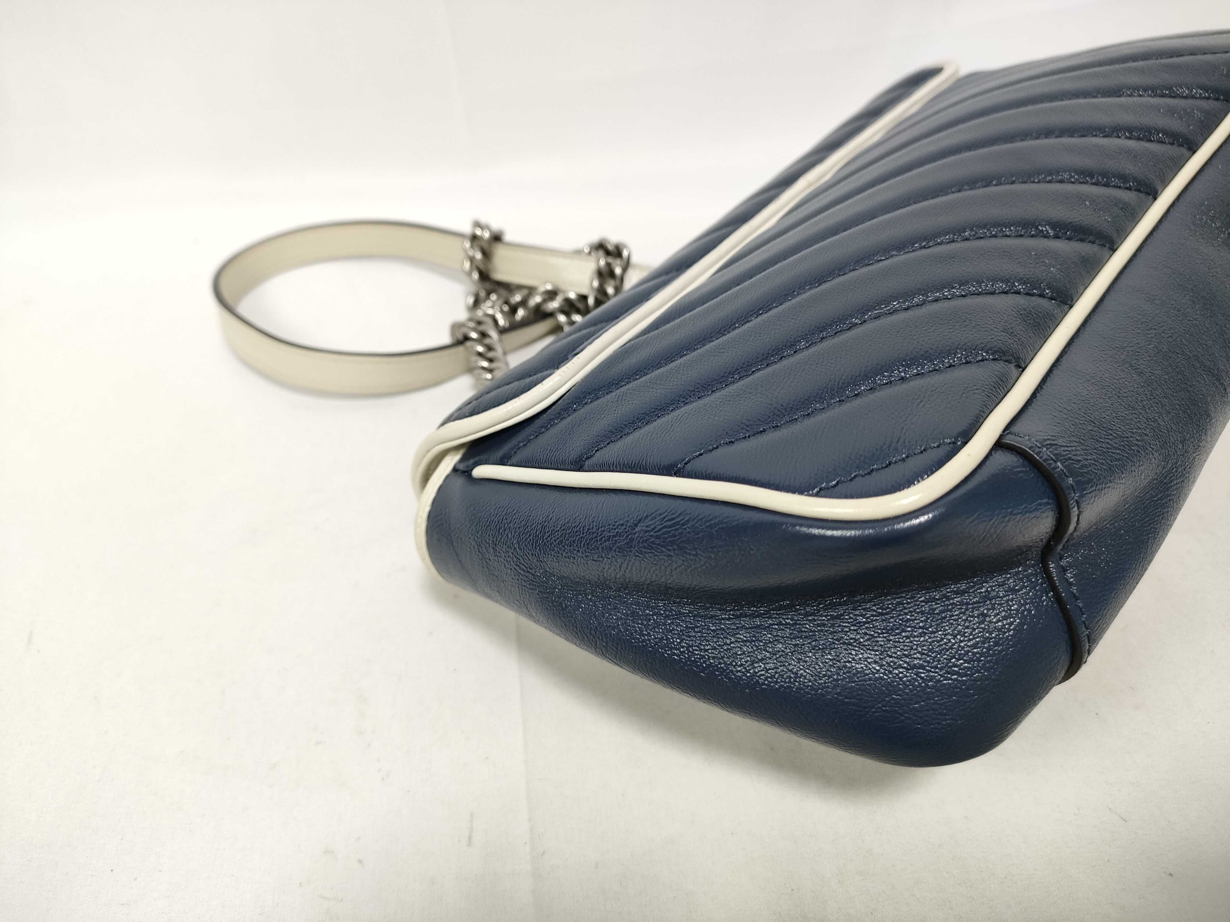 GG Marmont Leather Chain Shoulder Bag 443497 Shoulder Bag — view 5