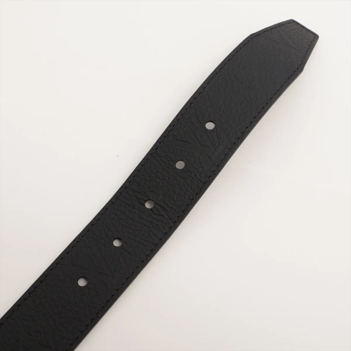 Pont Neuf Taurillon Monogram Belt 35mm JJ2206 Belt 85 Leather Black — view 3