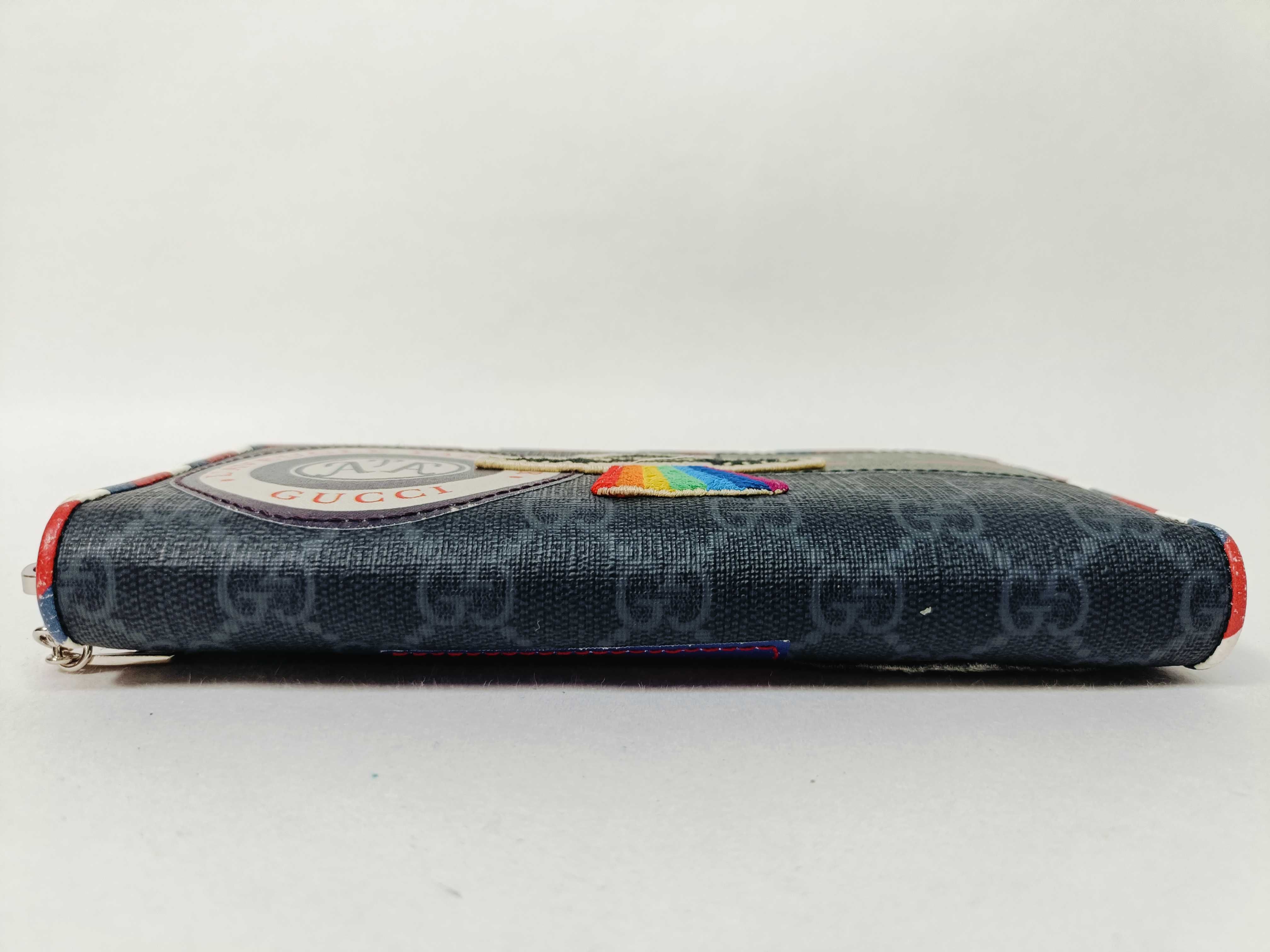 GG Supreme 496342 Round Zipper Long Wallet — view 5