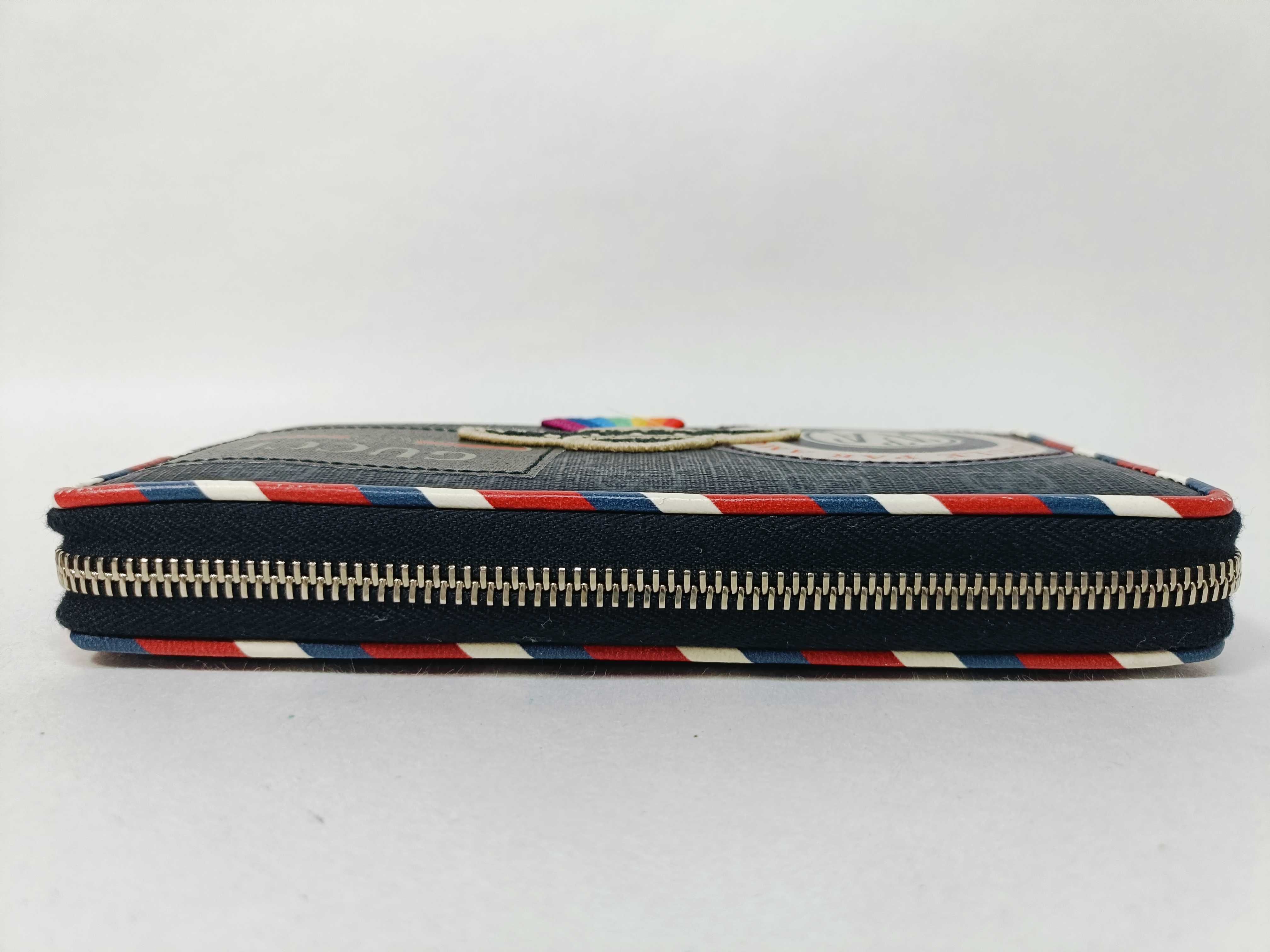 GG Supreme 496342 Round Zipper Long Wallet — view 6