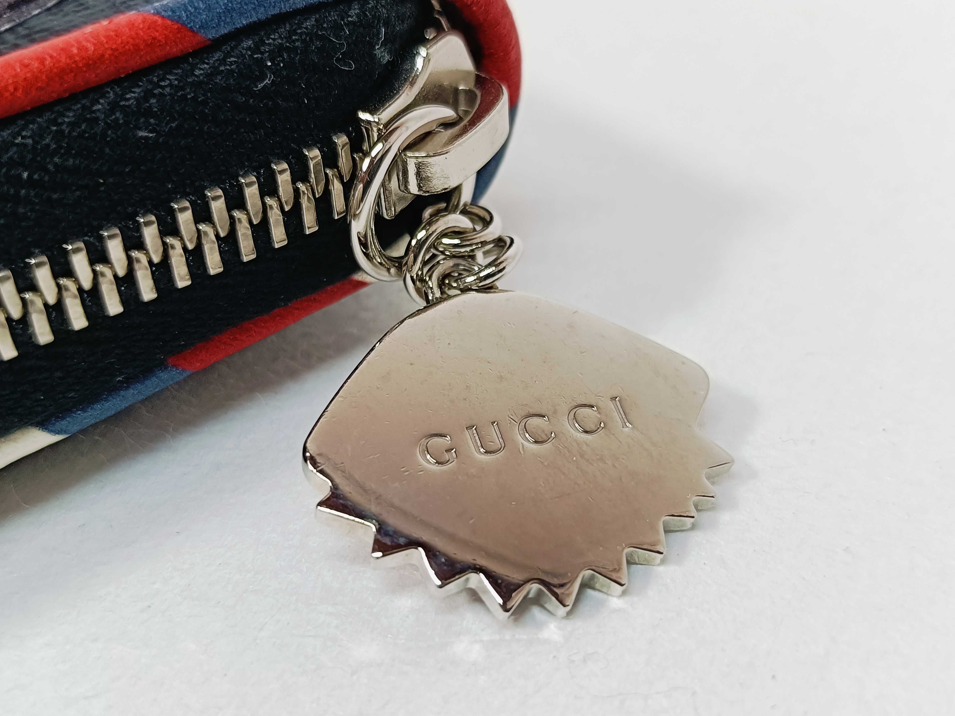 GG Supreme 496342 Round Zipper Long Wallet — view 8