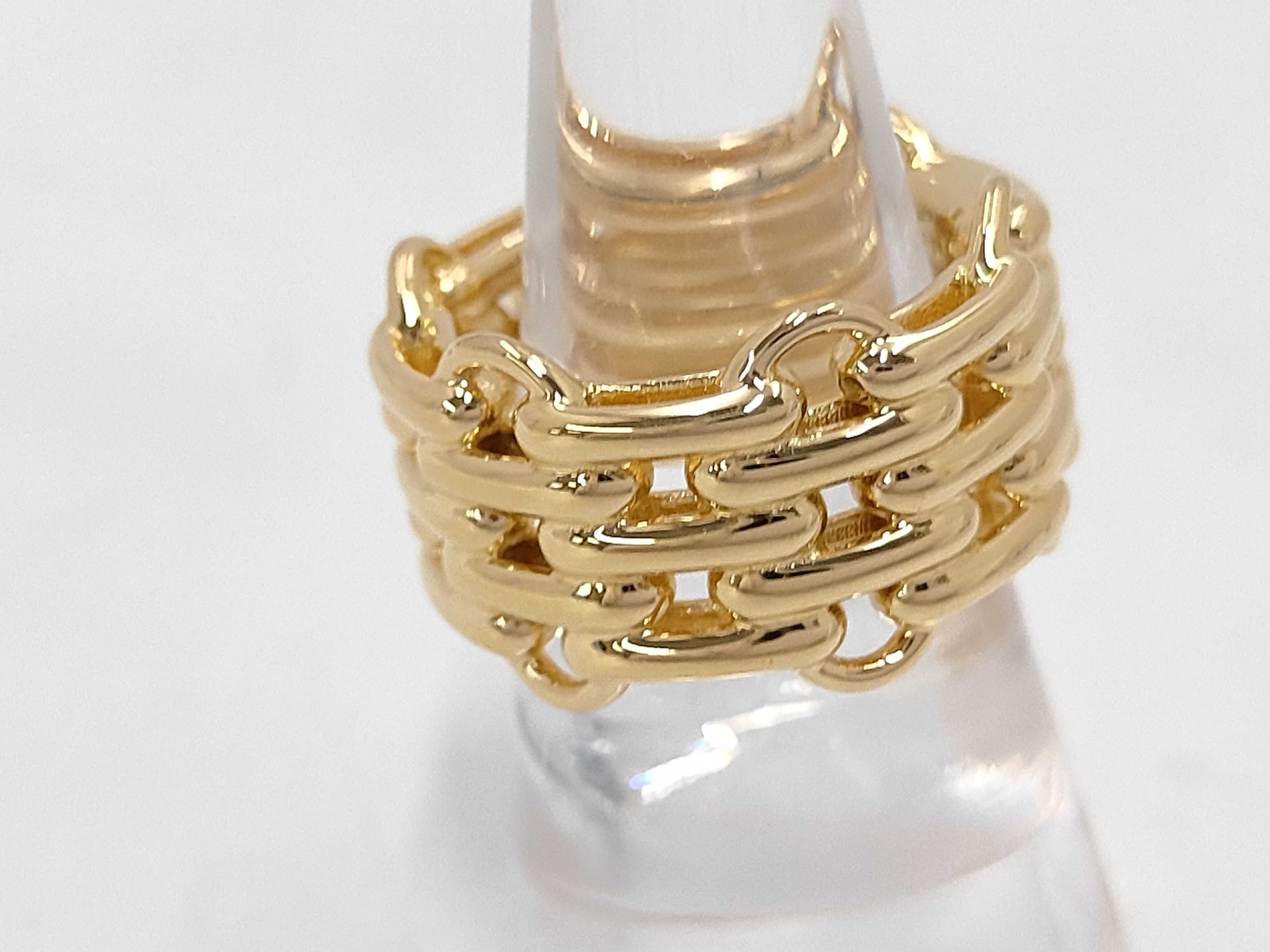 Chain Link Ring ABH656 — view 3