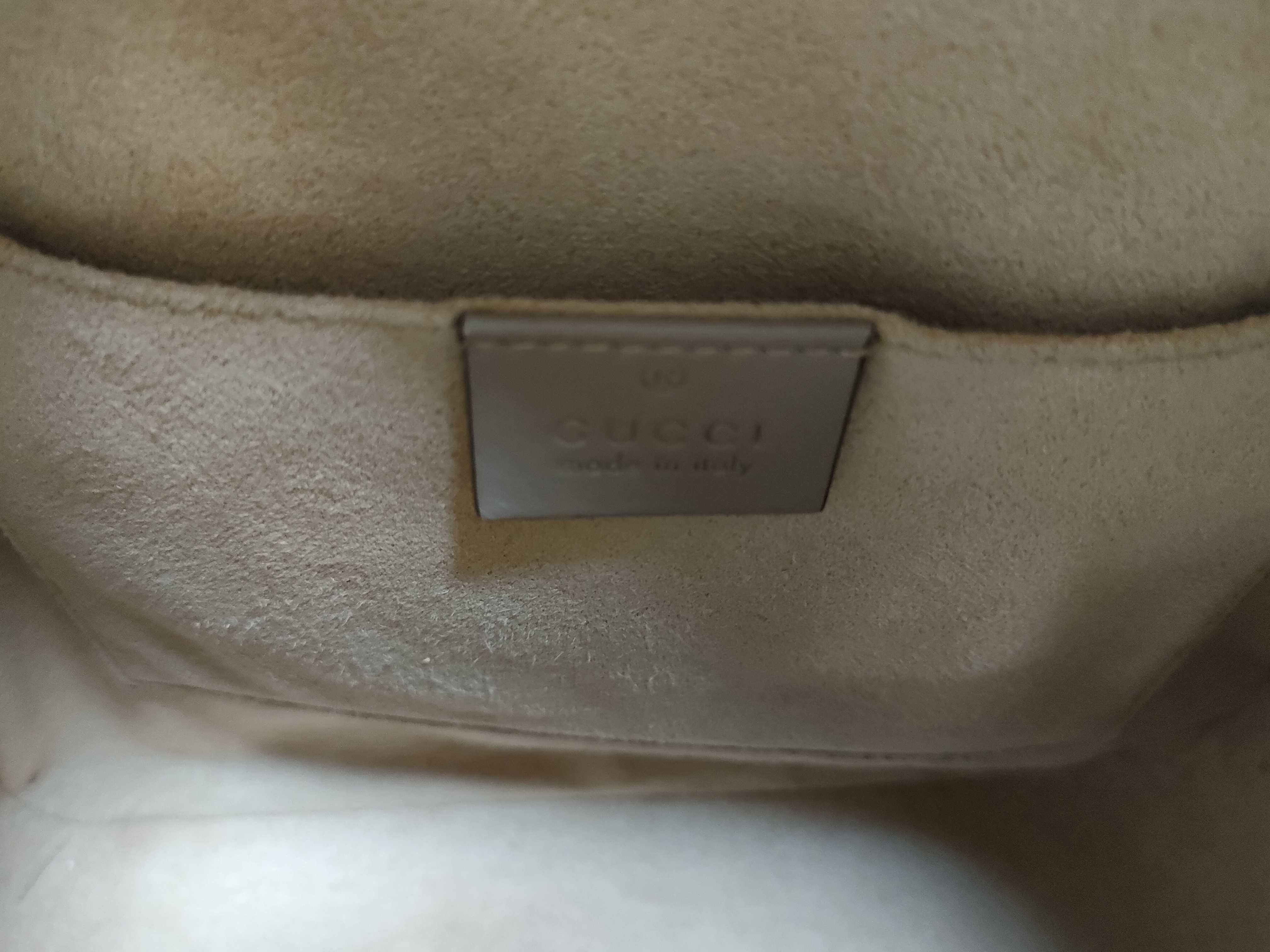 SG-GucciGG Marmont Leather Backpack Pink 476671 Backpack — view 11
