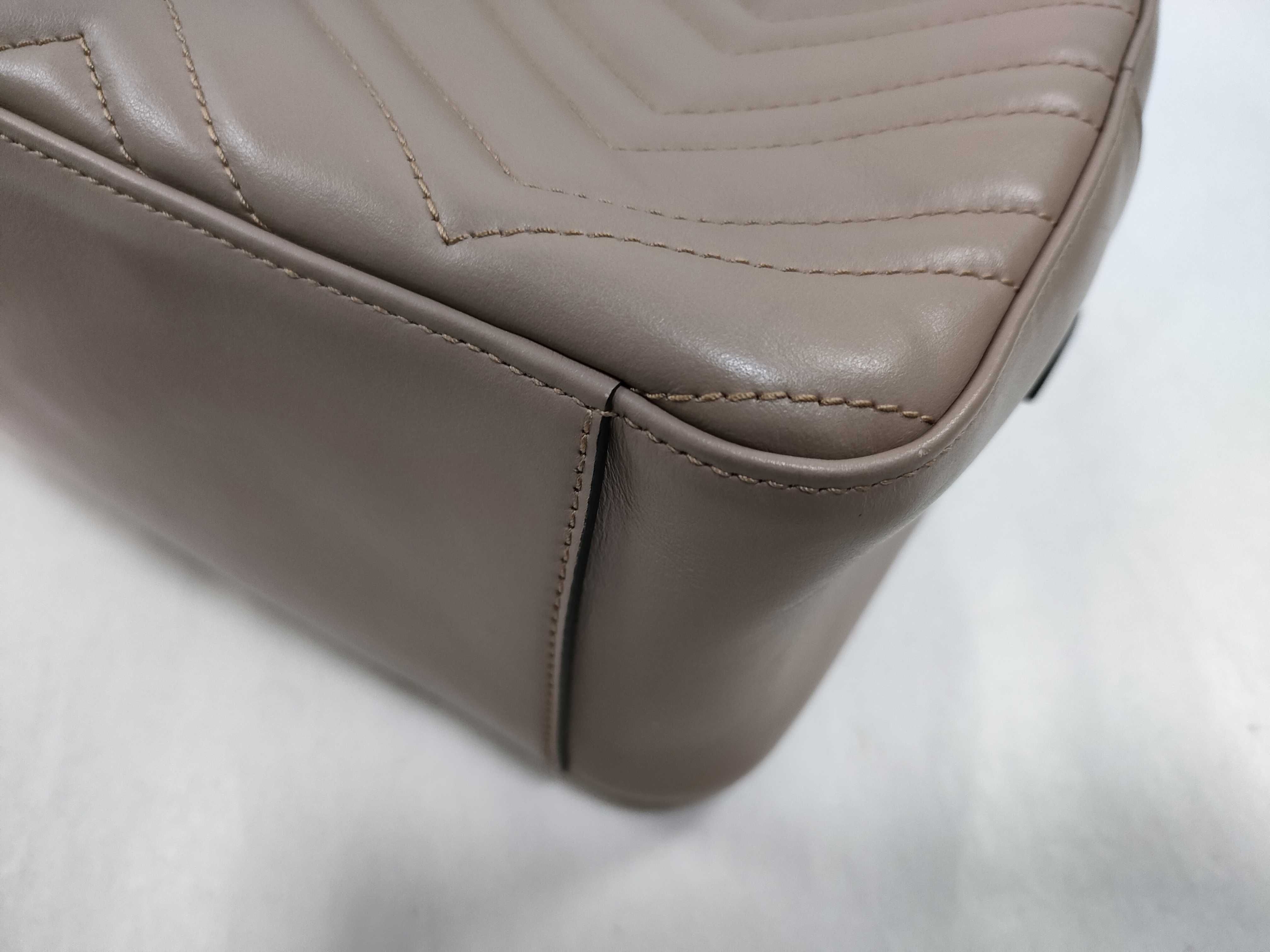 SG-GucciGG Marmont Leather Backpack Pink 476671 Backpack — view 6