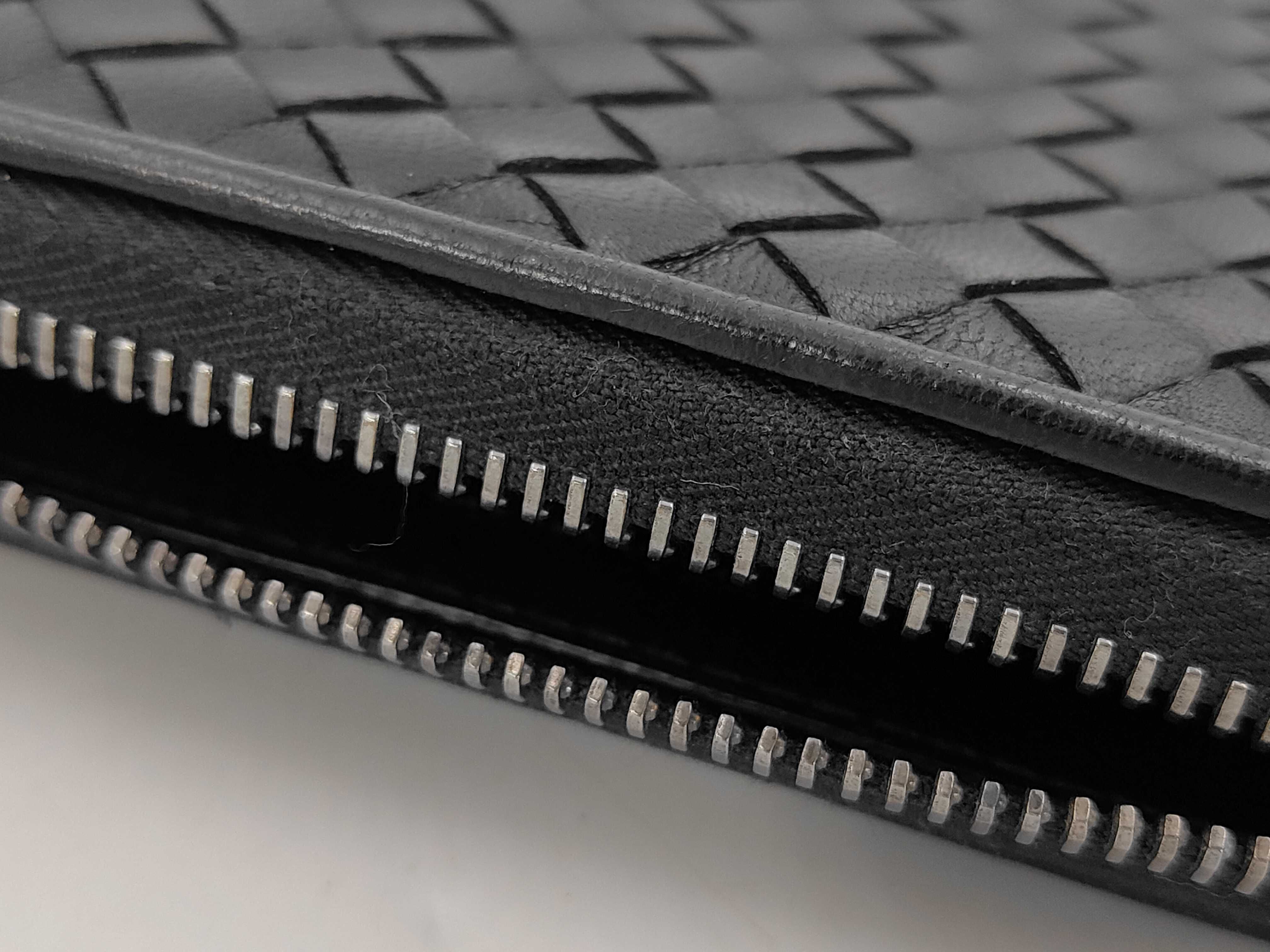 Intrecciato Brand Bag Long Wallet — view 7