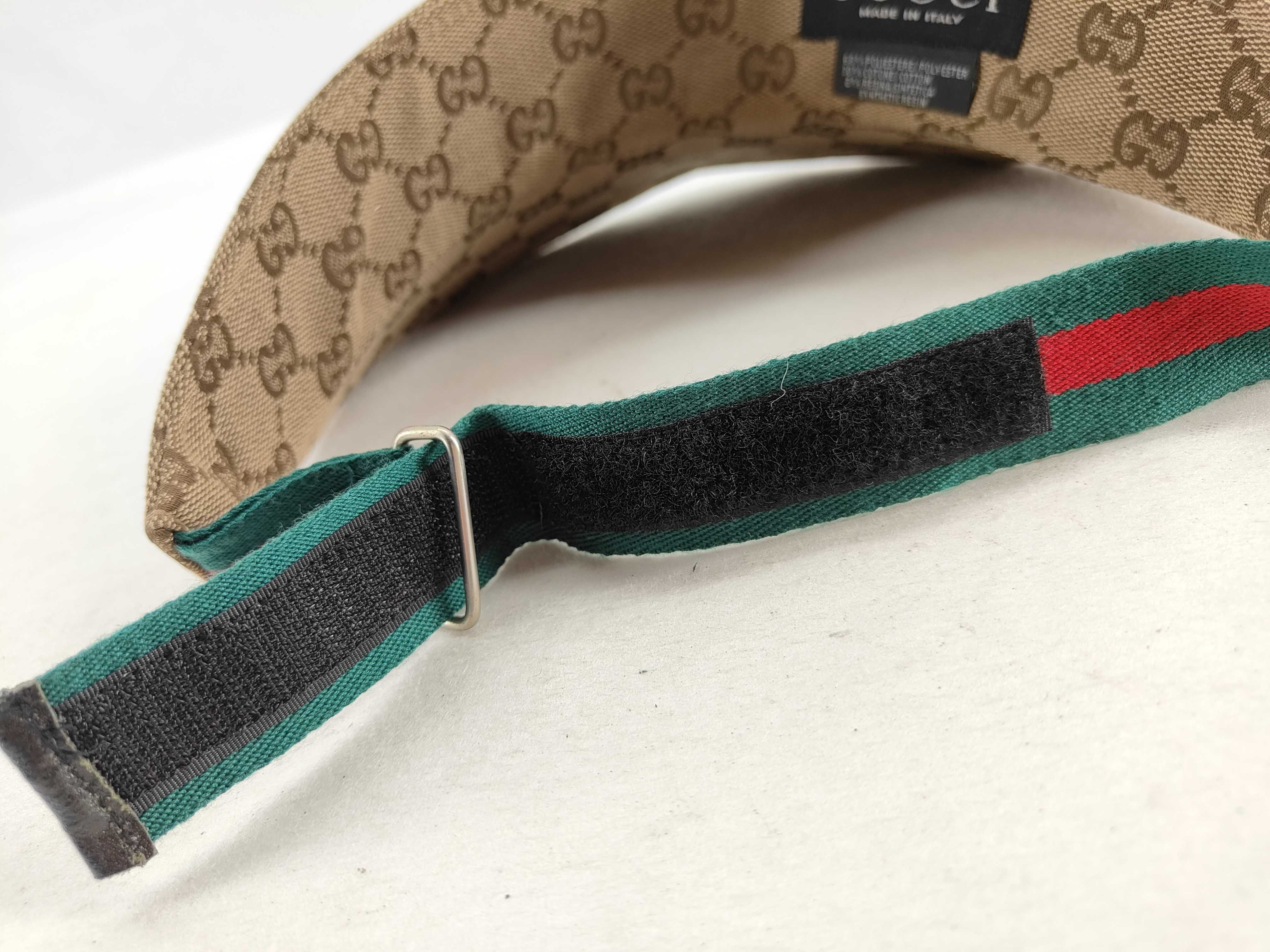 GG Canvas Sun Visor, Sherry Line, and other accessories. — view 5