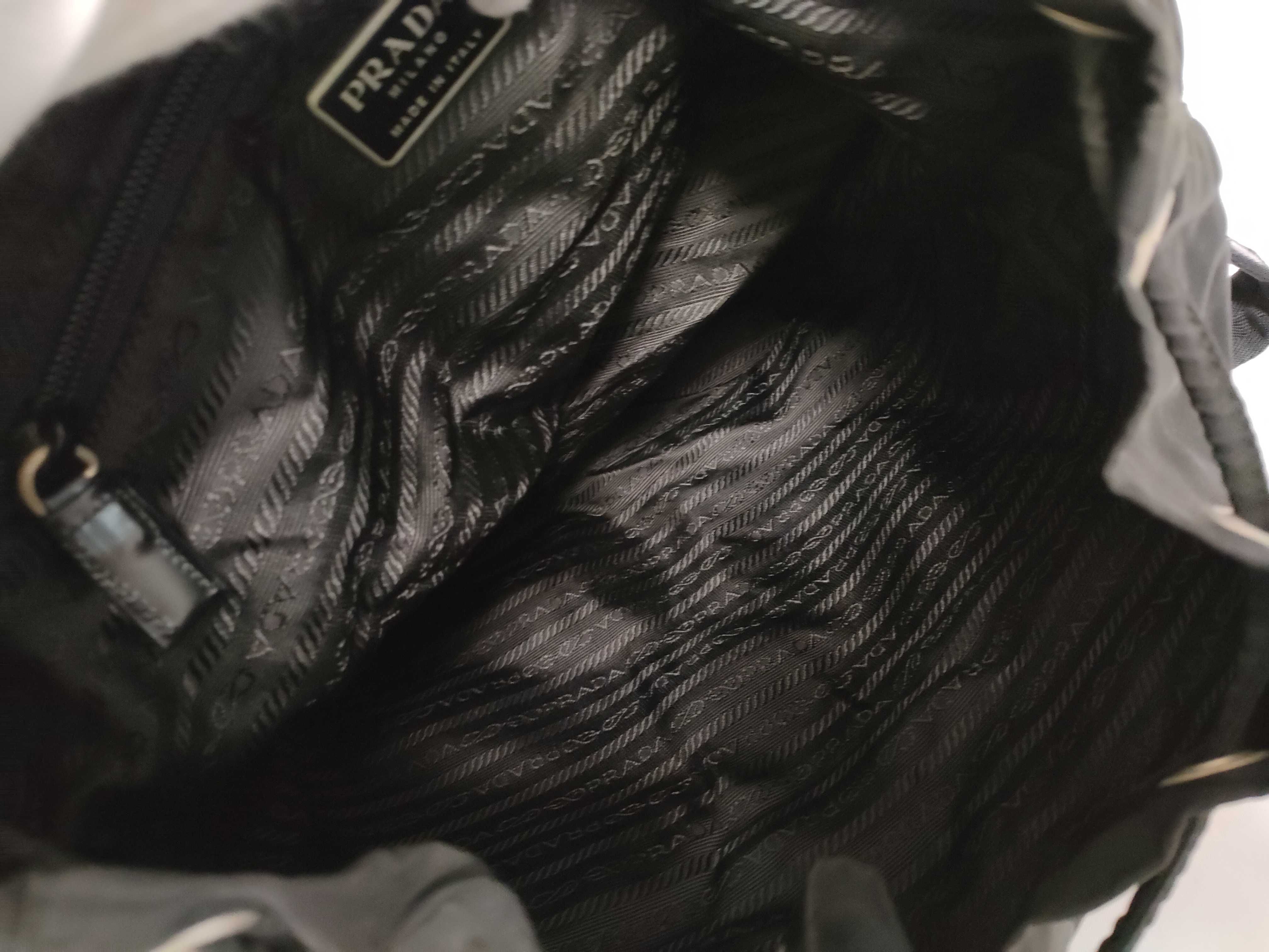 nylon backpack, black backpack. — view 13