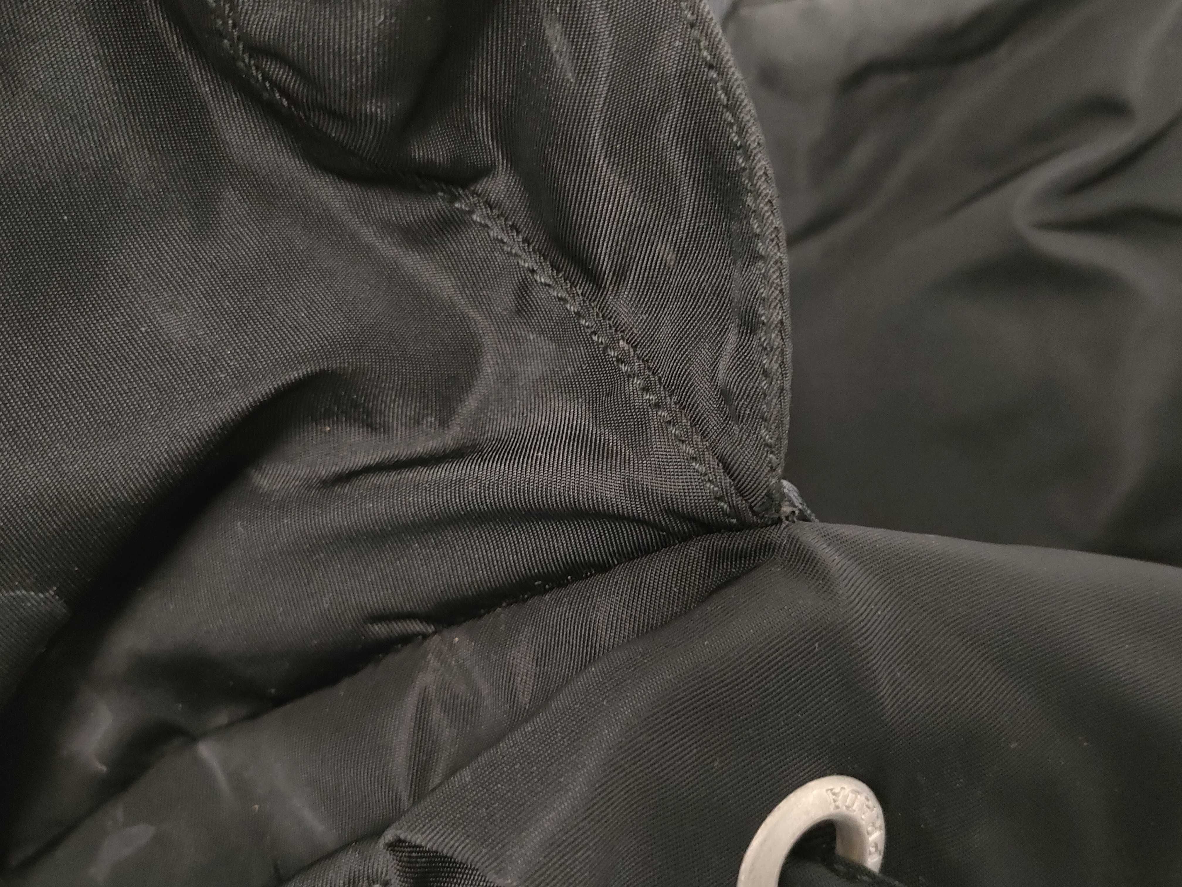 nylon backpack, black backpack. — view 14