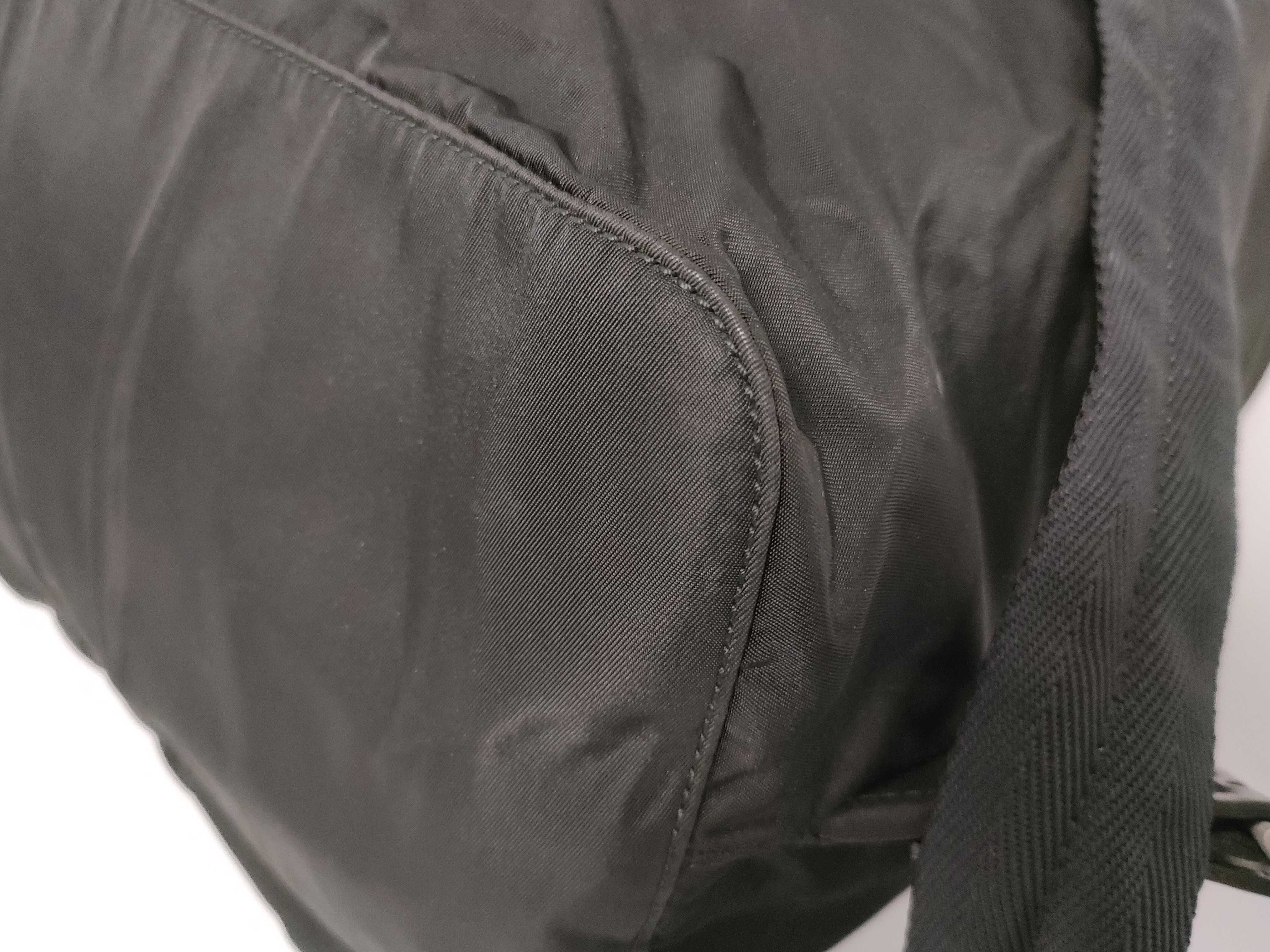 nylon backpack, black backpack. — view 4
