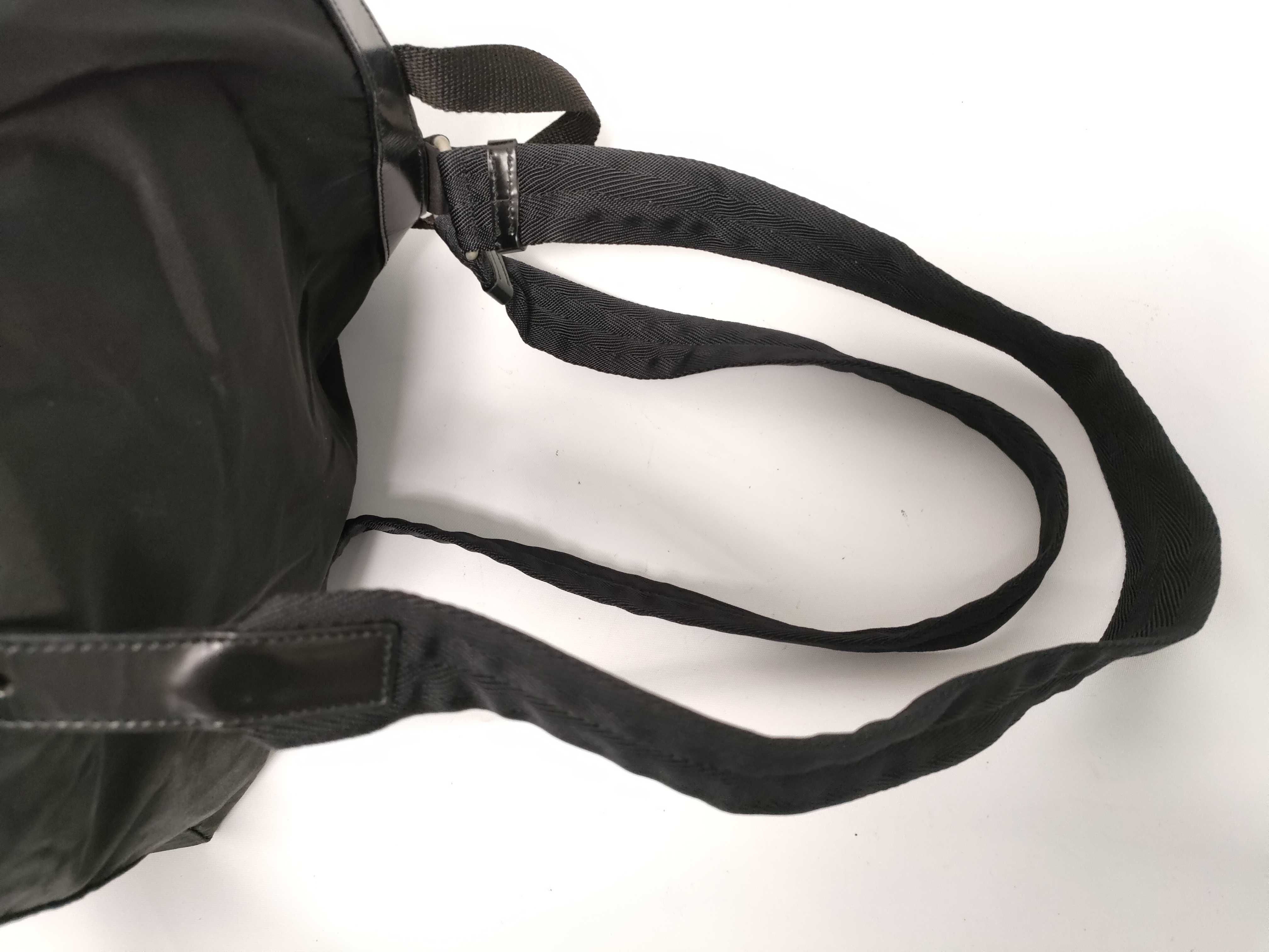 nylon backpack, black backpack. — view 5