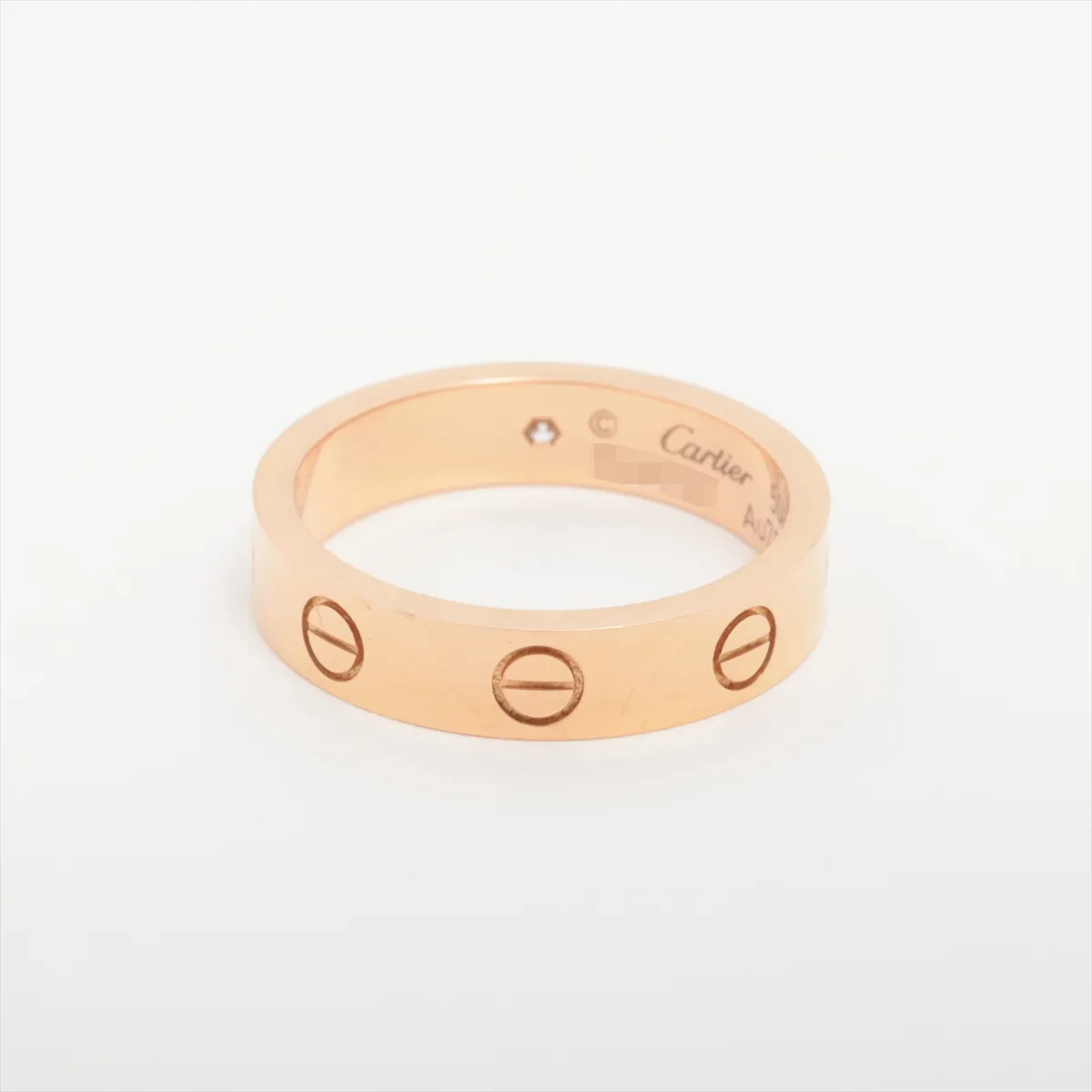 Mini Love 1P Diamond Ring 750(PG) 4.4g 50 Initial BSR282 Thread — view 2