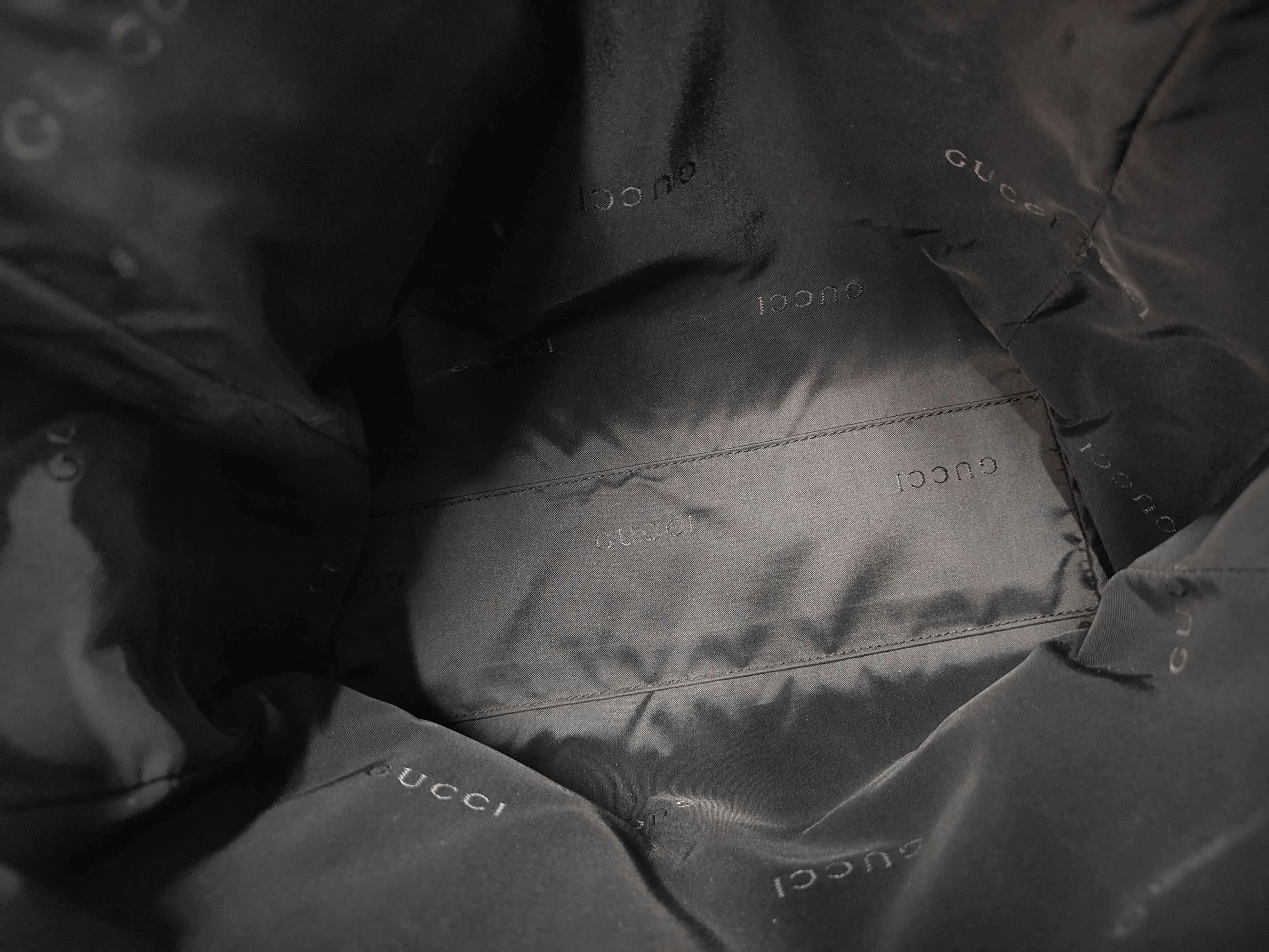 Nylon Leather Tote Bag — view 8