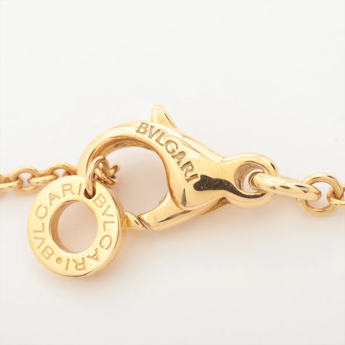 Parentesi necklace, 750 (yellow gold), 15.1g, loose bail. — view 4