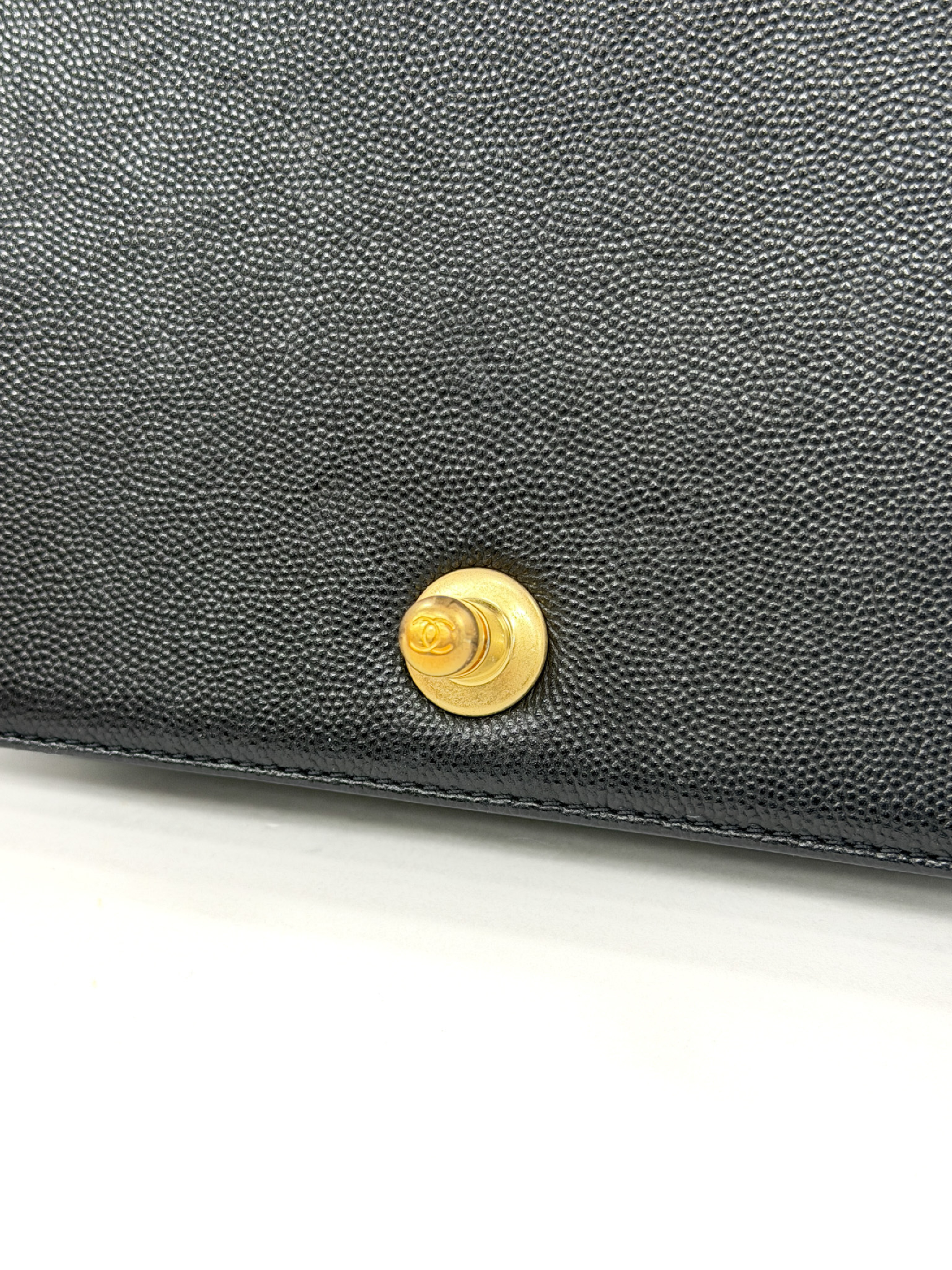Boy Chanel Caviar Skin Random Plate Shoulder Bag — view 6