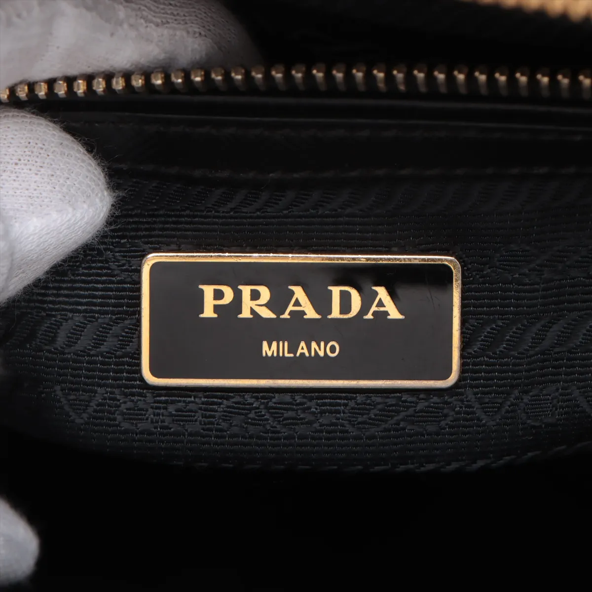 Saffiano Galleria Leather 2WAY Handbag Black — view 13