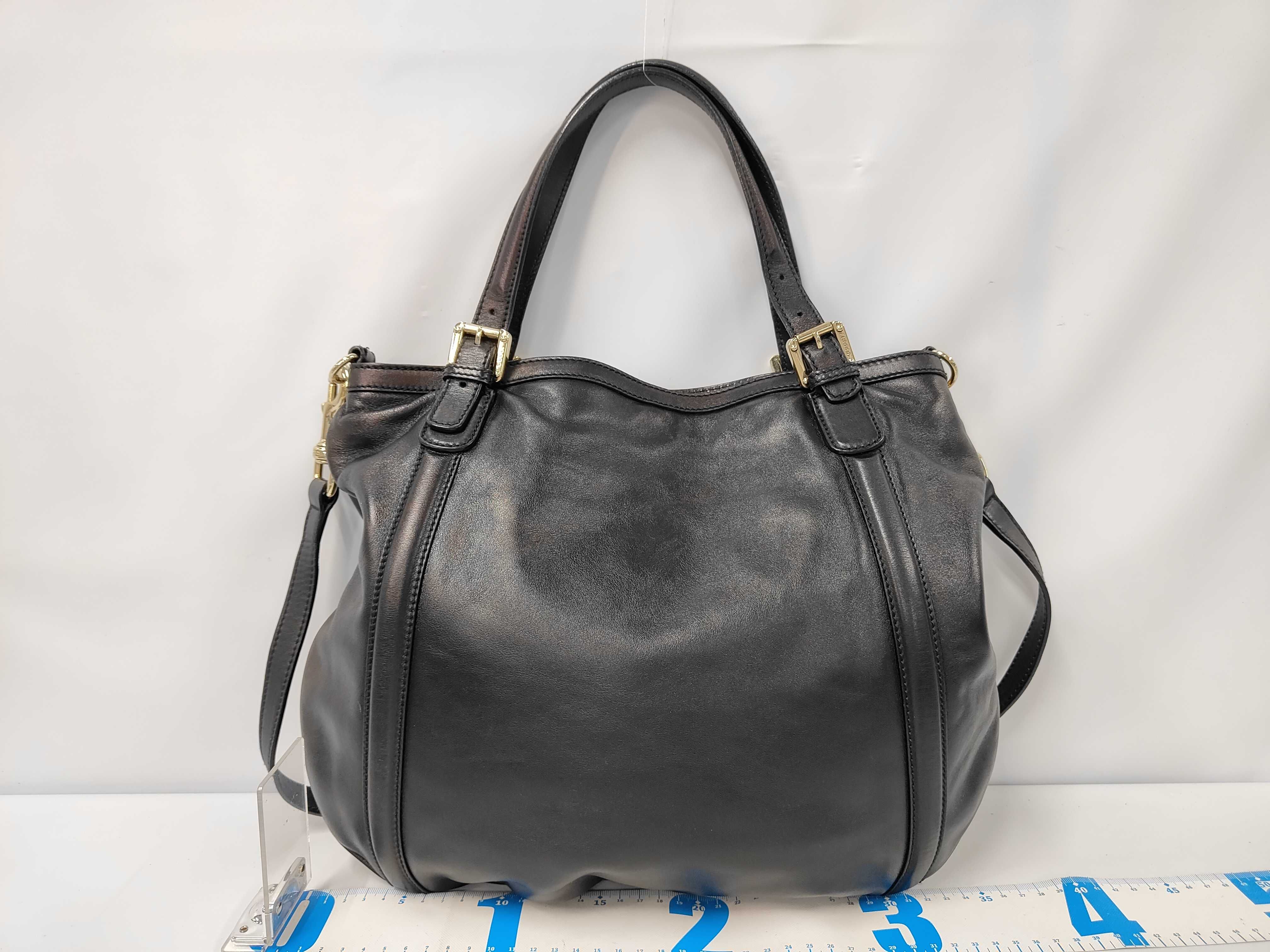 162886 Leather Tote Bag — view 2