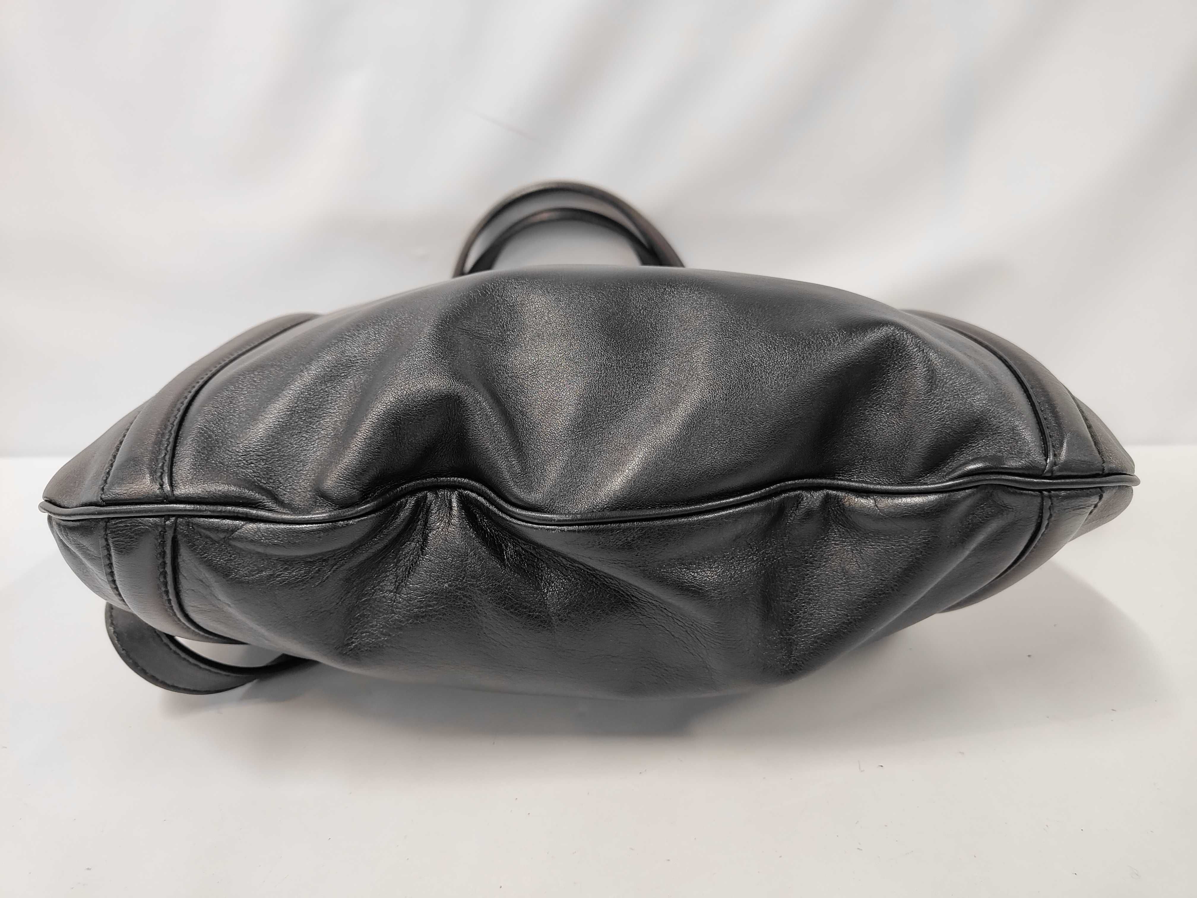 162886 Leather Tote Bag — view 3