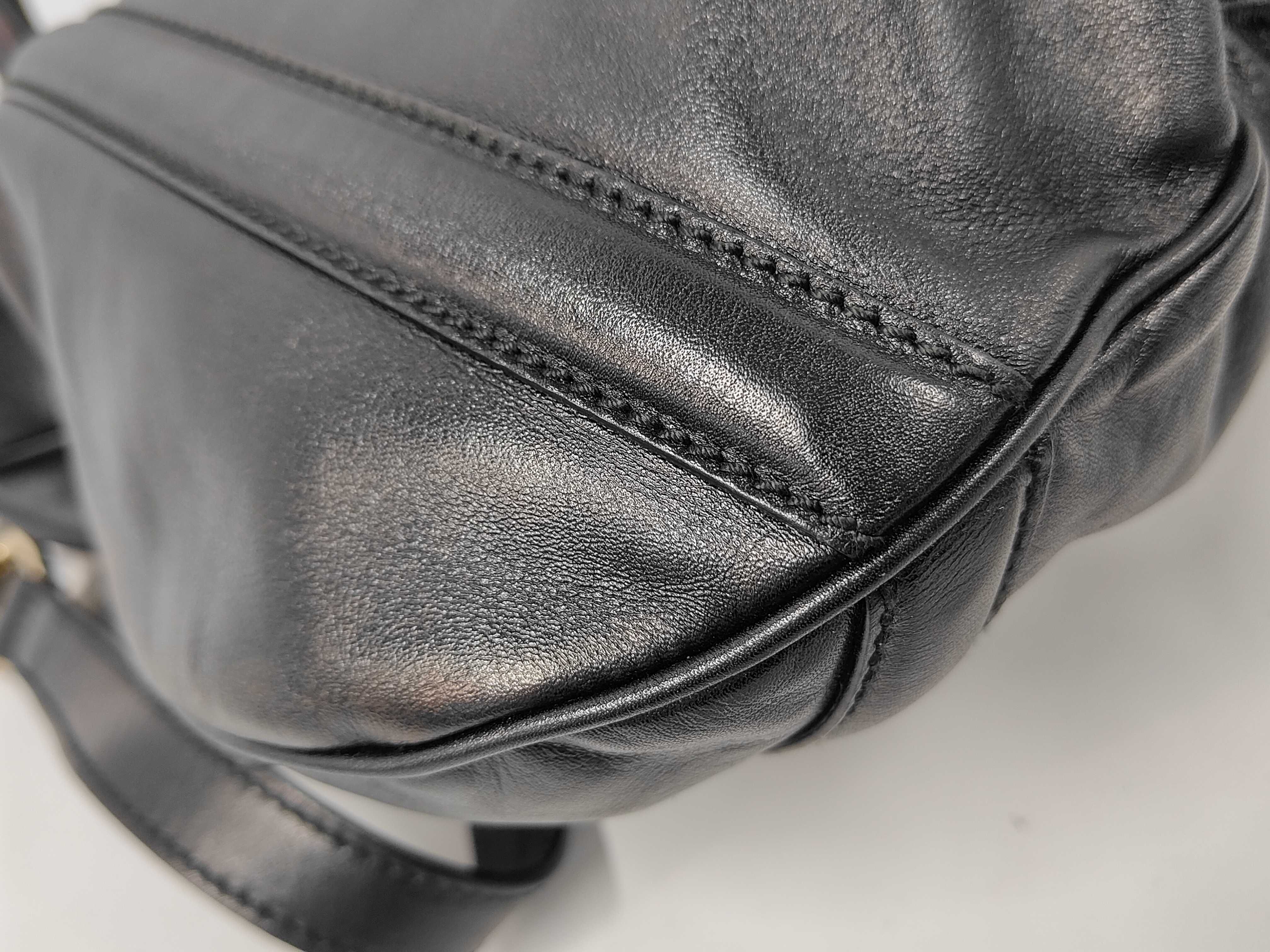 162886 Leather Tote Bag — view 4