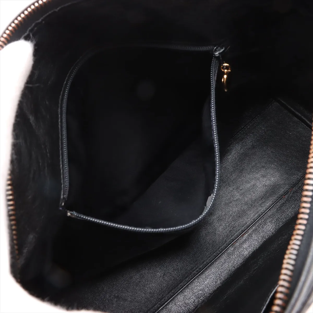 Matelasse Lambskin Shoulder Bag Fringe Black Gold Hardware 3478087 3rd Series — view 7