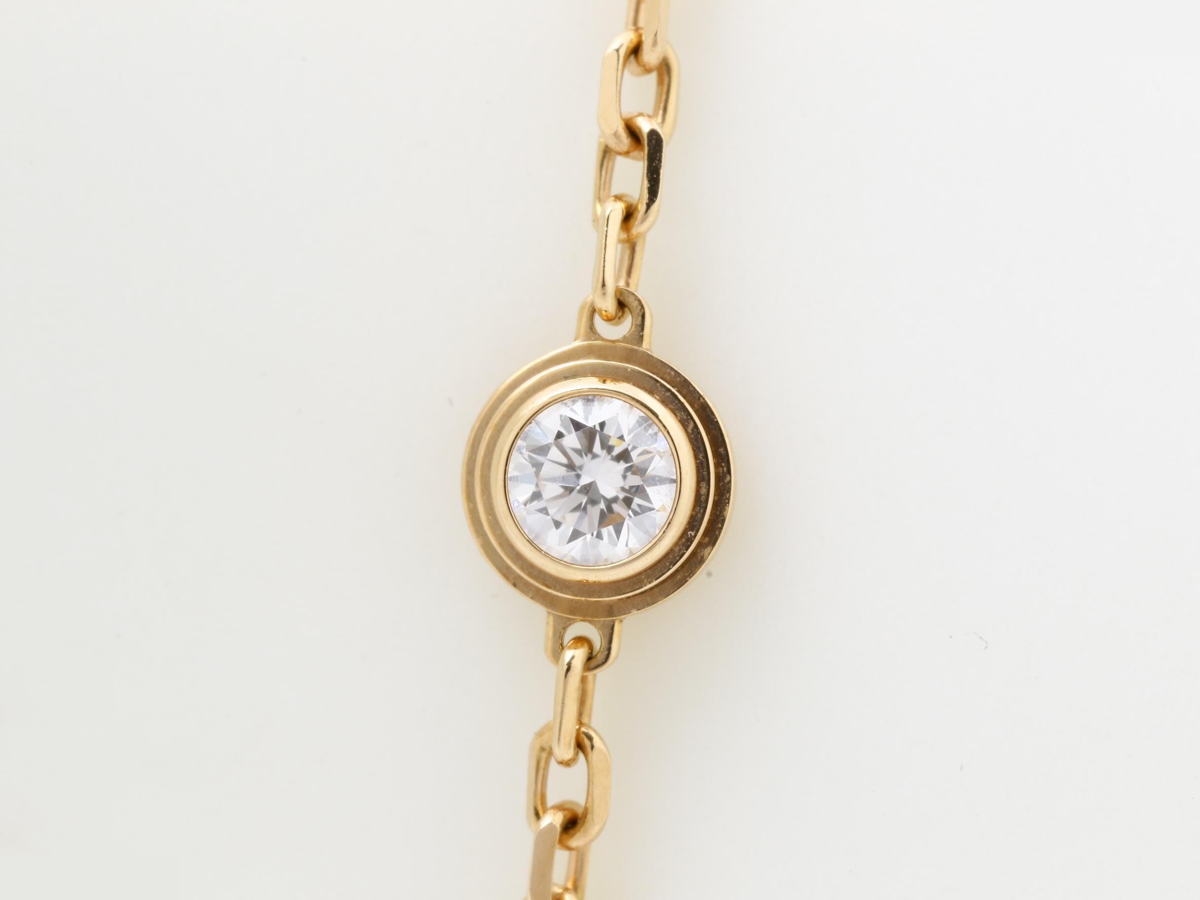 Damour 750PG SM Diamond 2.1g Wrist size approx. 17.5cm — view 2