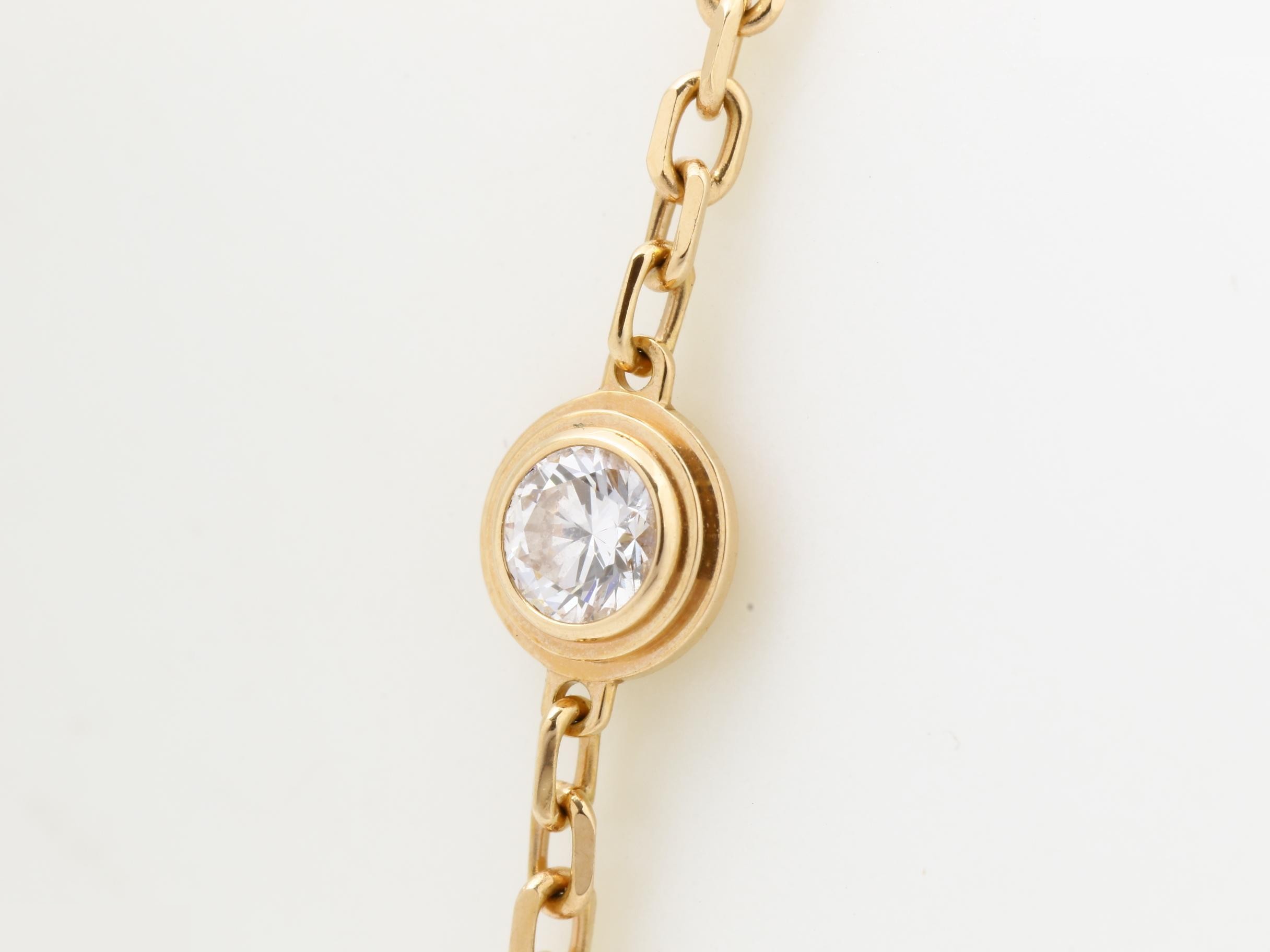 Damour 750PG SM Diamond 2.1g Wrist size approx. 17.5cm — view 3