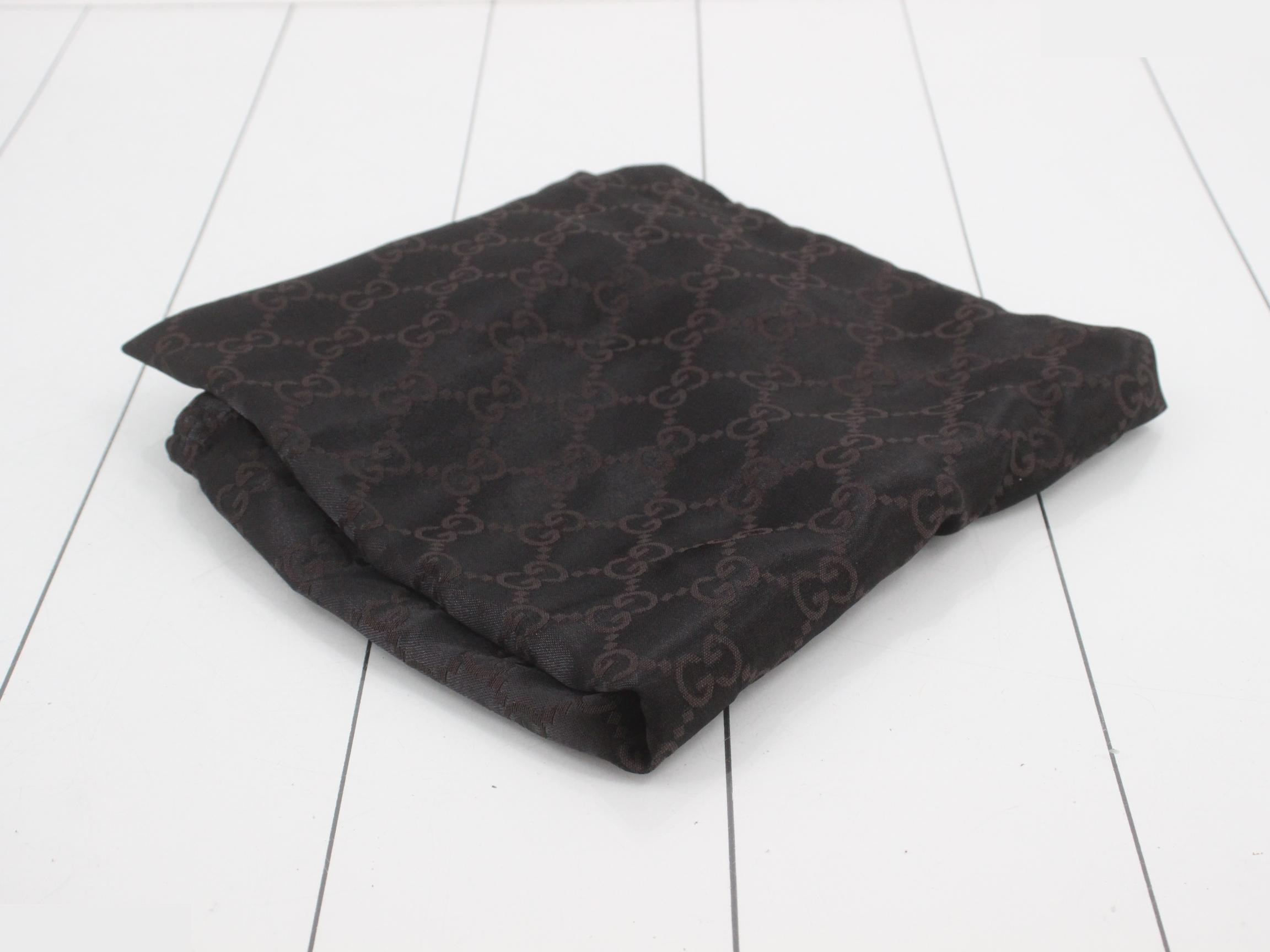 GG Canvas Tote Bag, Brown, 154982 — view 7