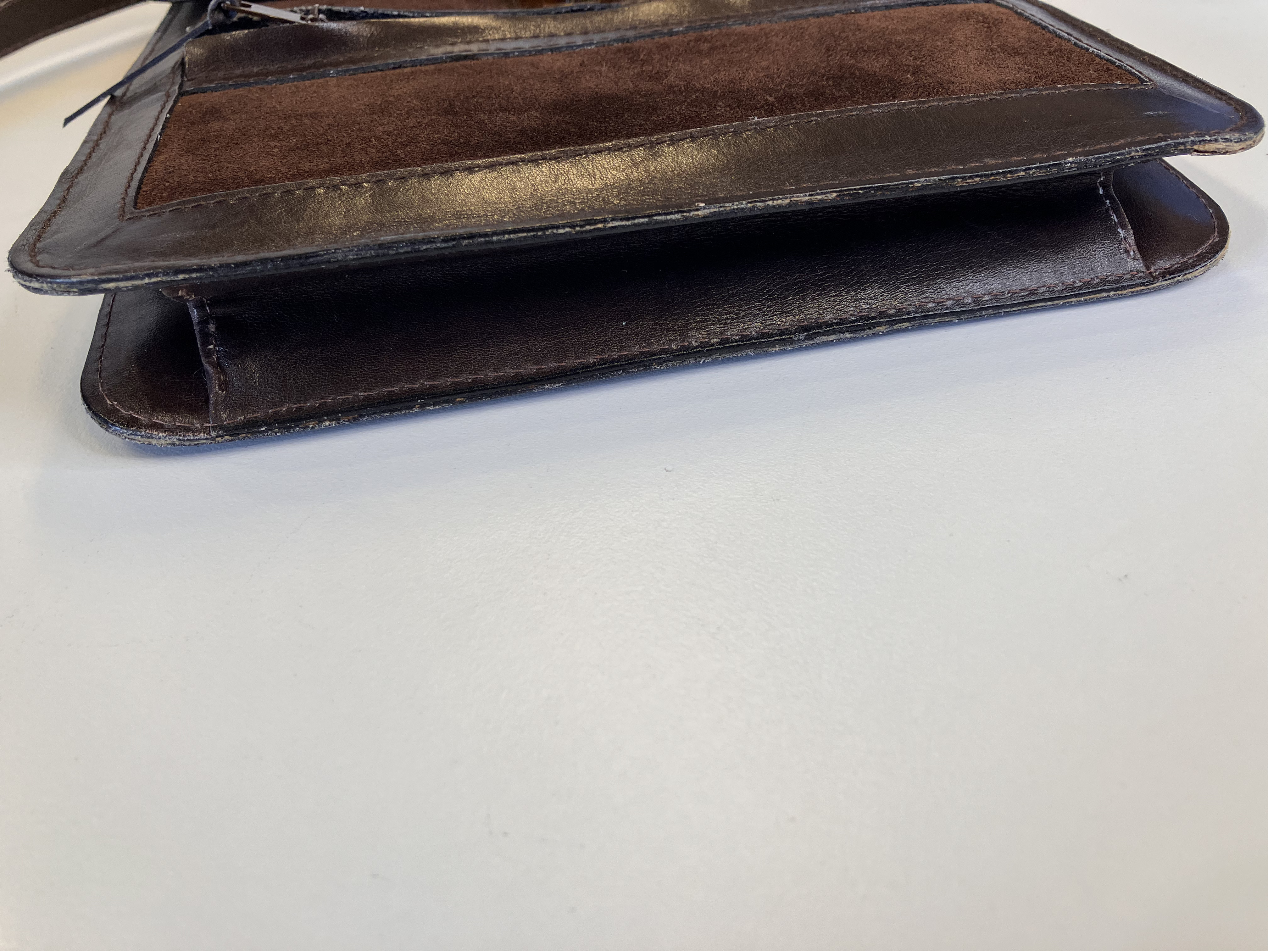 Old Gucci Shoulder Bag, Brown Shoulder Bag — view 6