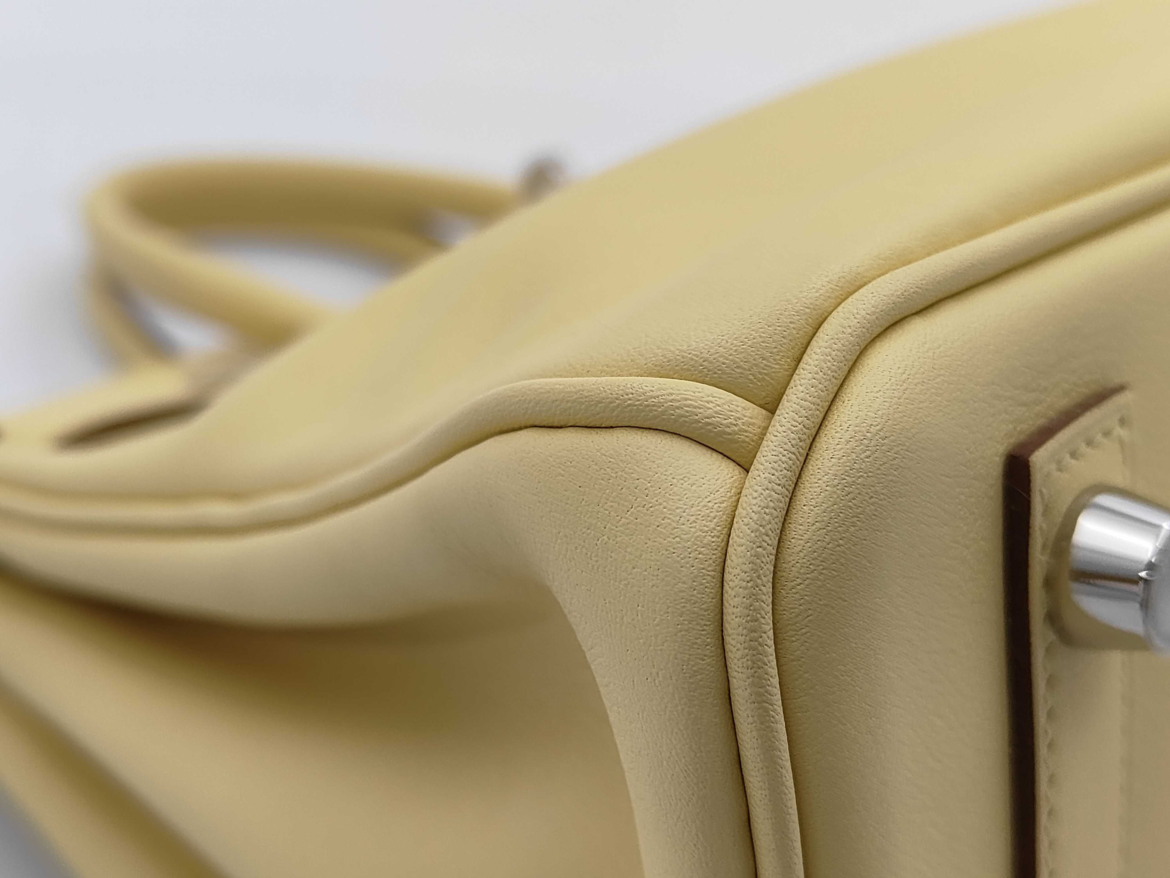 Yellow Birkin 25 Handbag — view 6