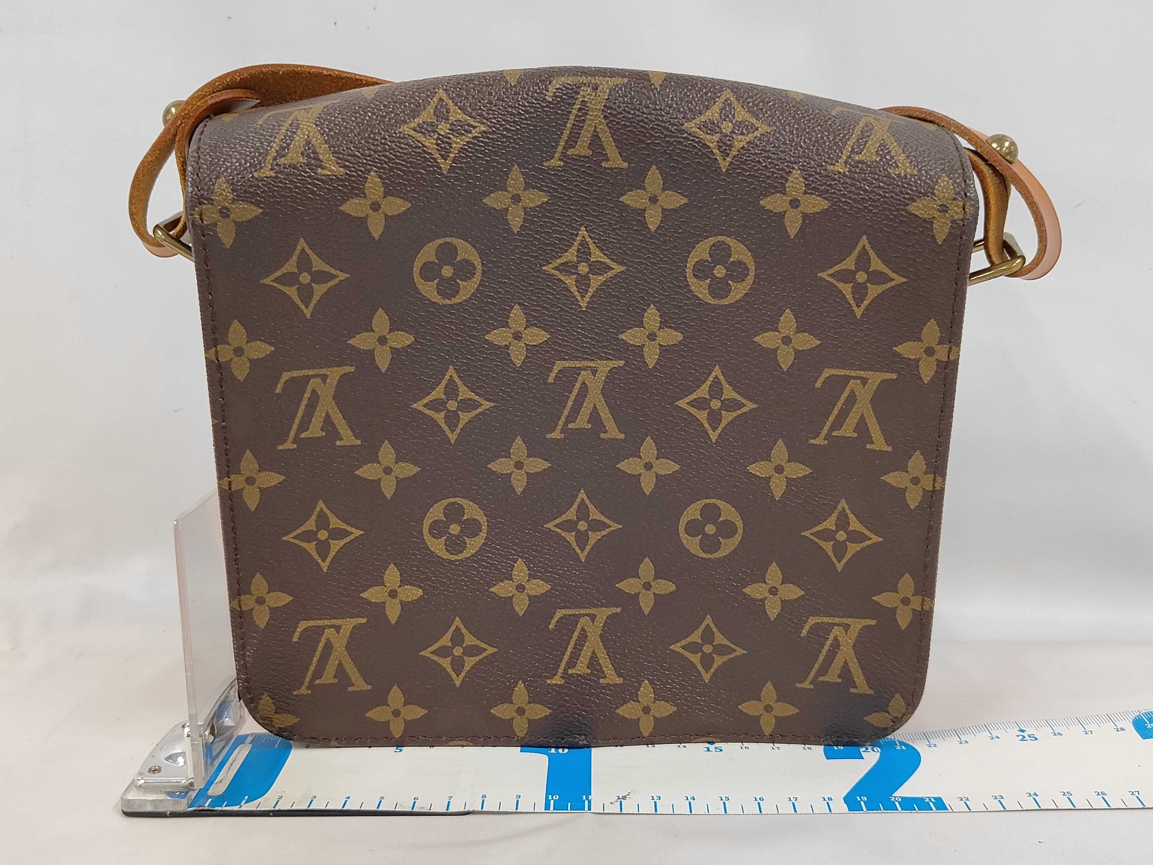 Monogram Louis Vuitton Monogram Cartouchiere Shoulder Bag — view 2