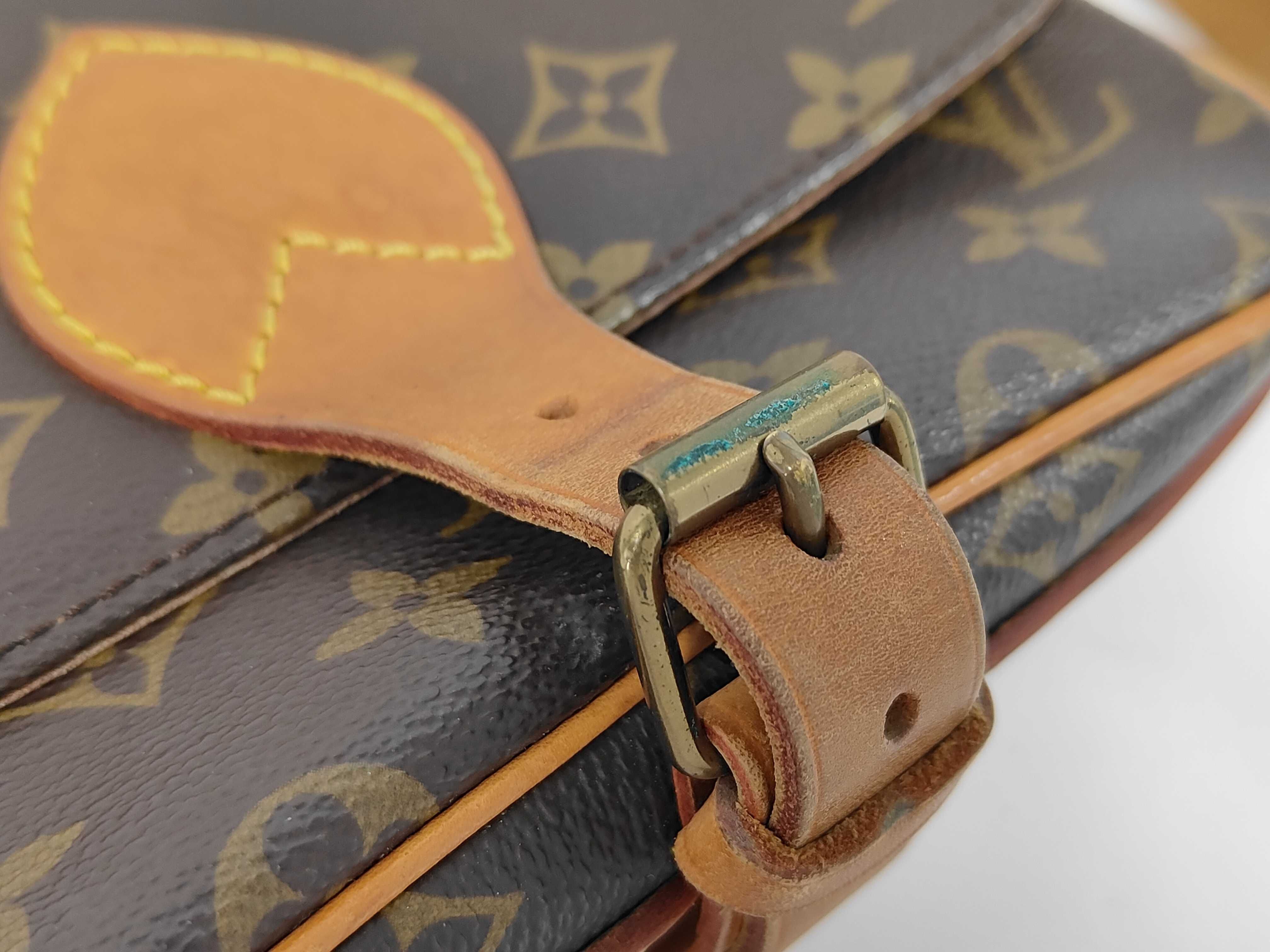 Monogram Louis Vuitton Monogram Cartouchiere Shoulder Bag — view 7