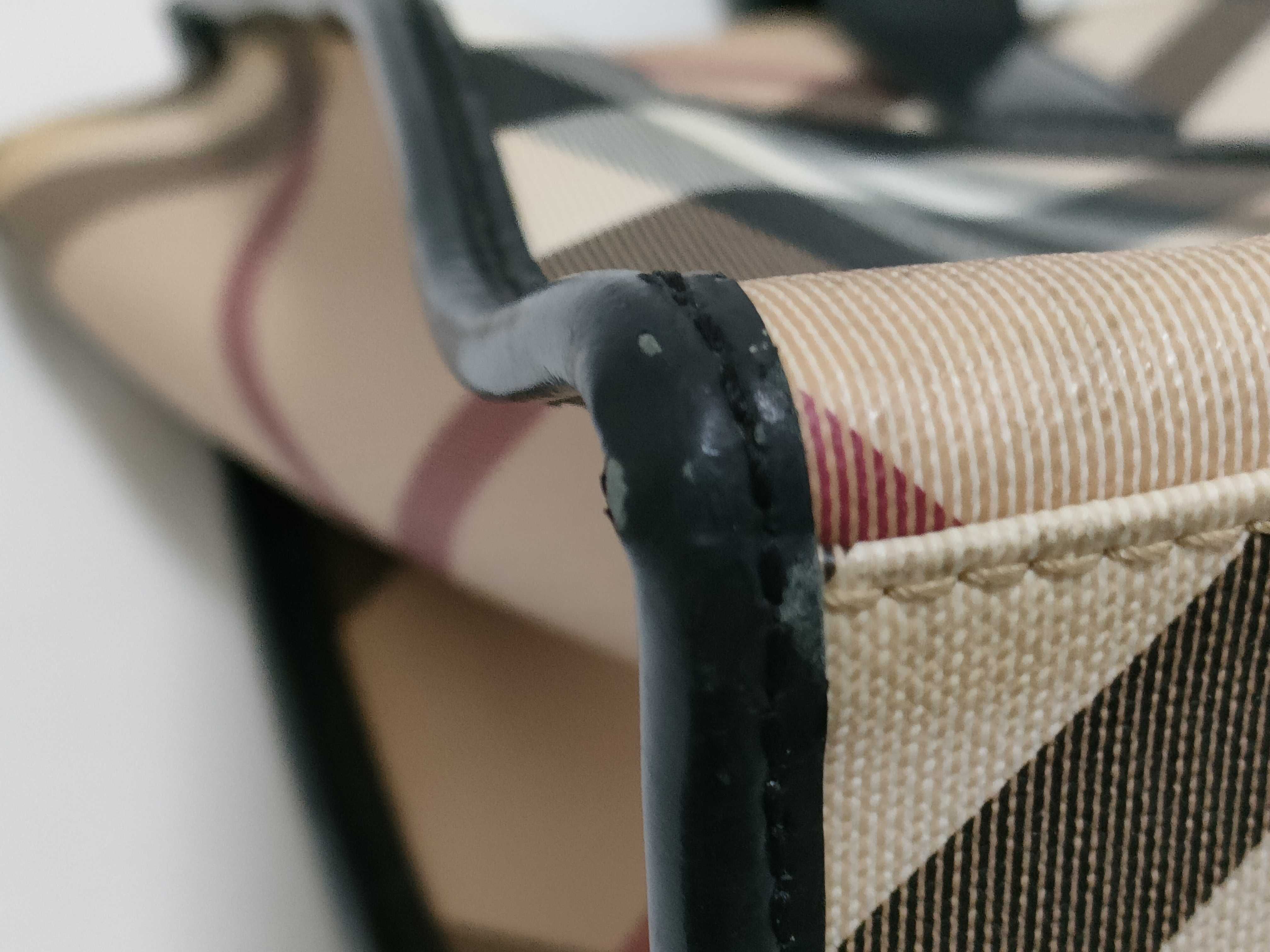 tote bag, Nova check pattern, PVC leather, beige. — view 6