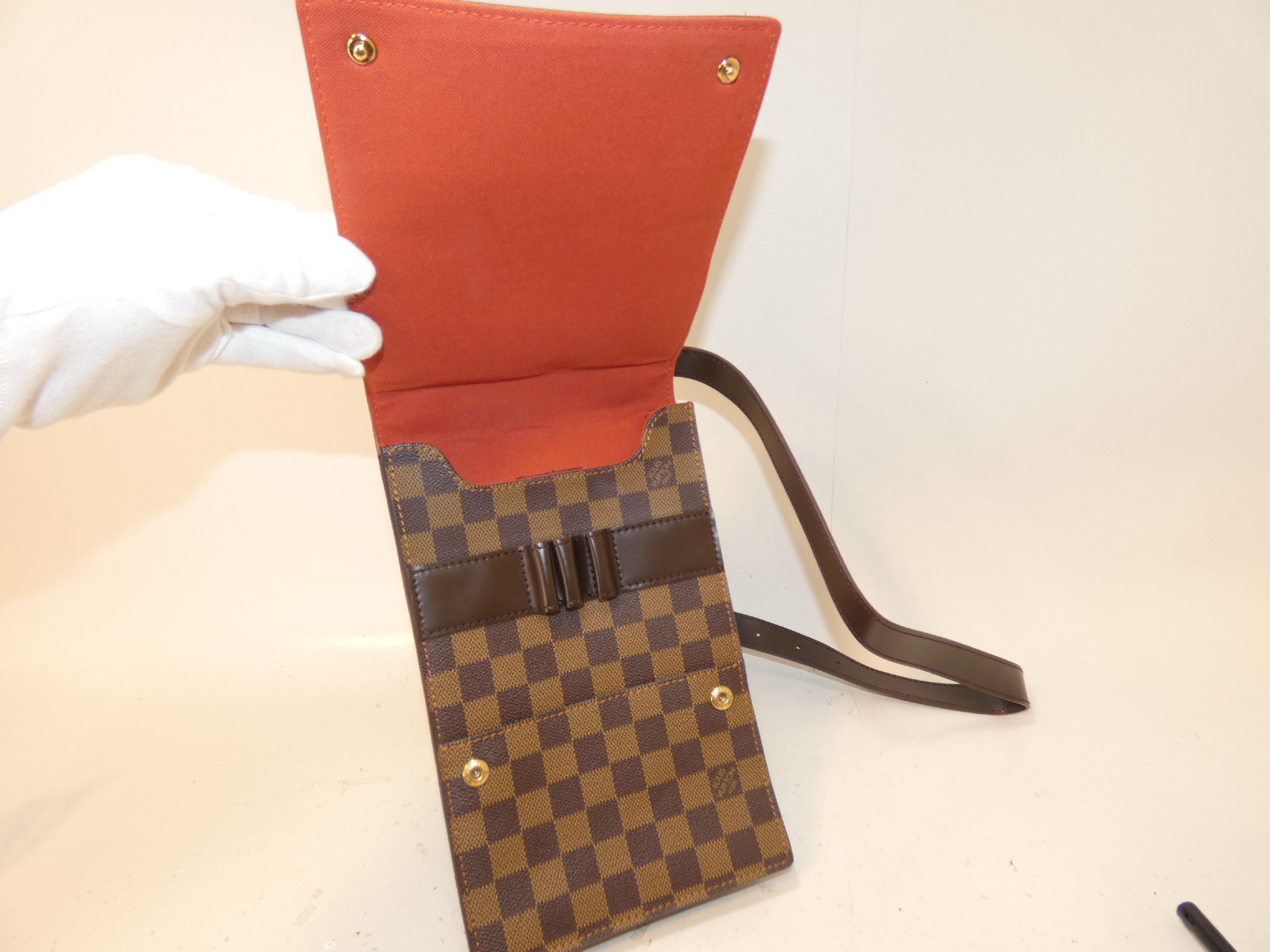 Portobello Damier Shoulder Bag — view 9