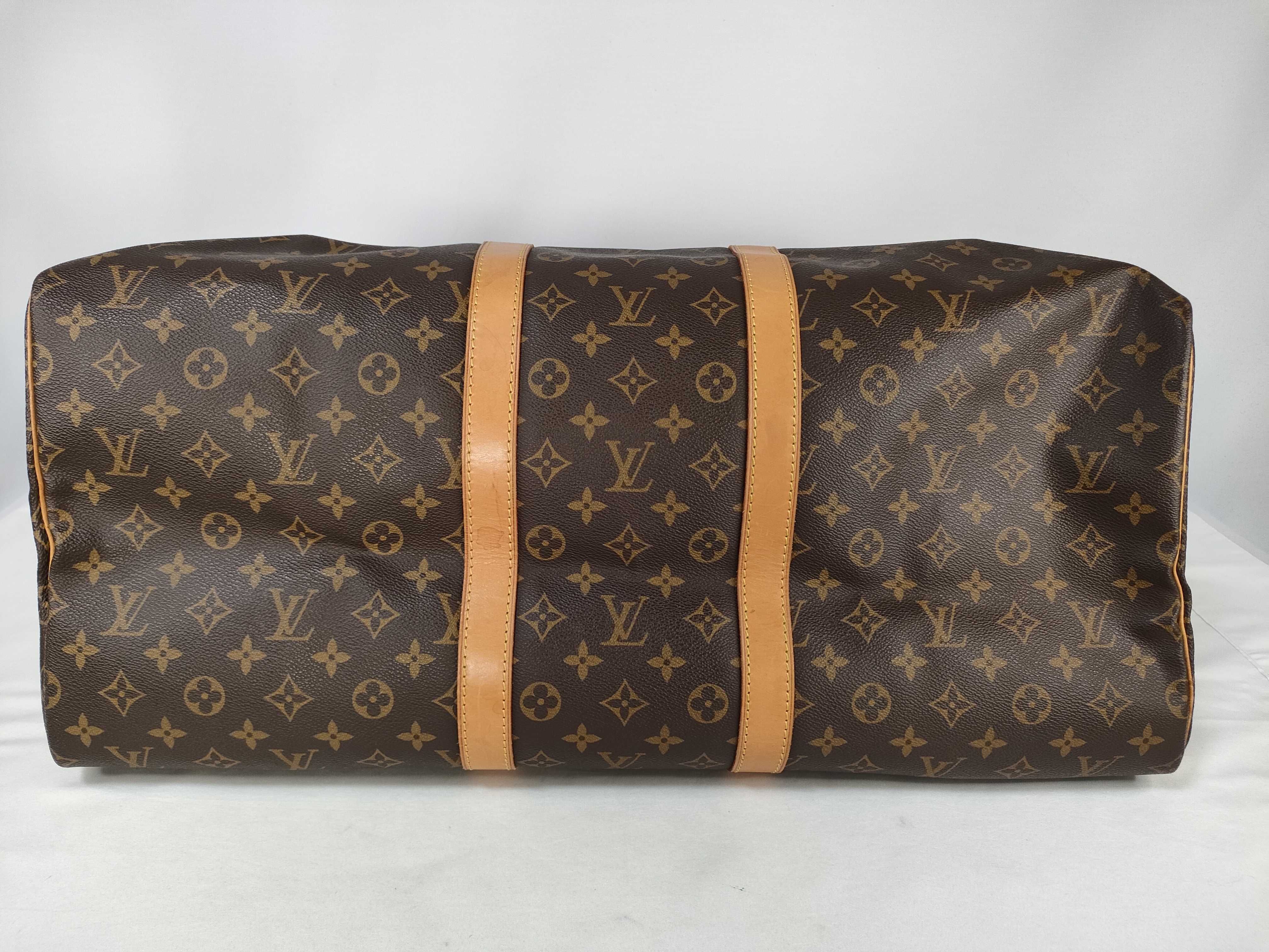 Monogram M41424 Keepall 55 Boston Bag — view 8