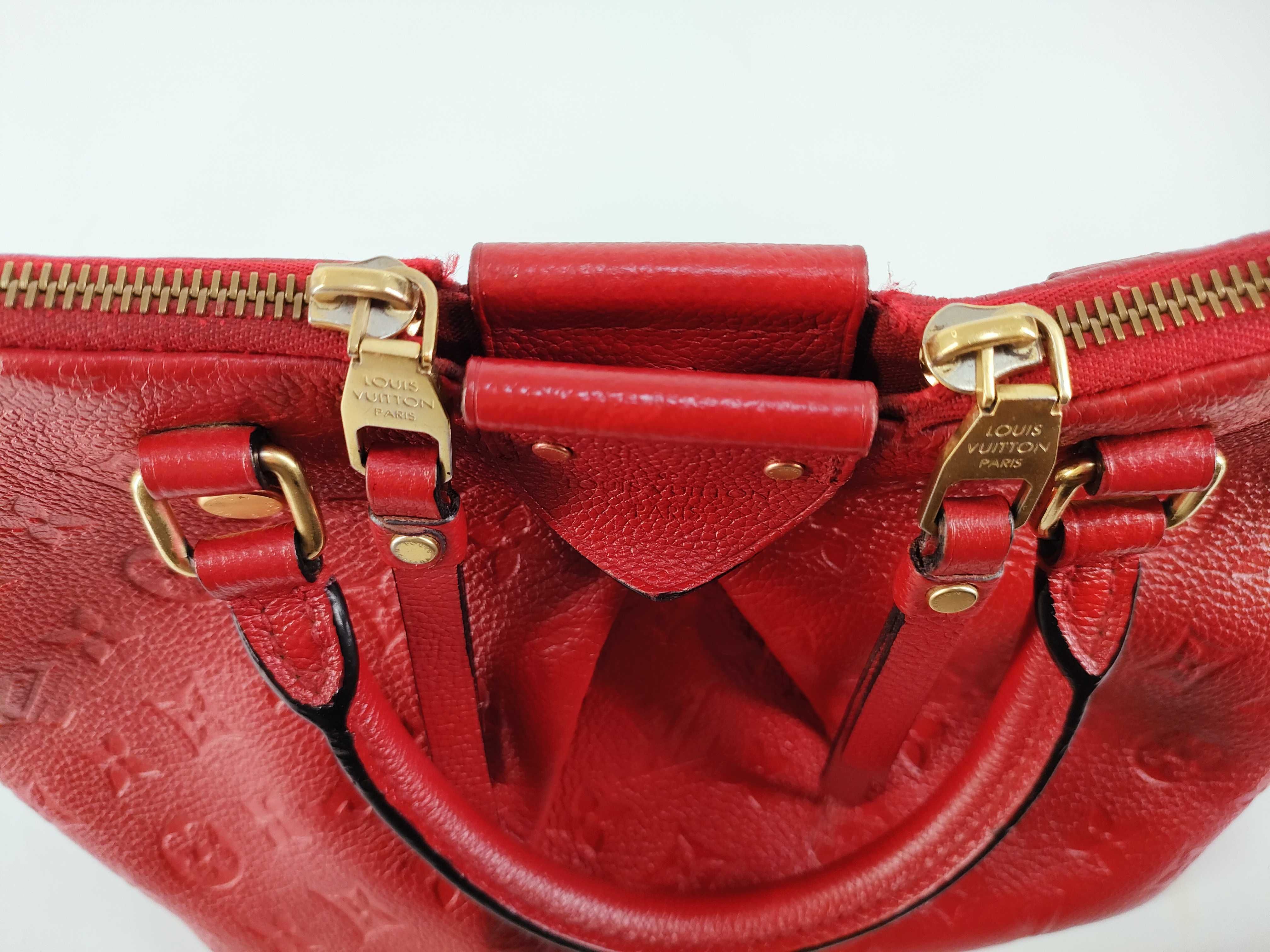Monogram Empreinte Louis Vuitton Handbag — view 8