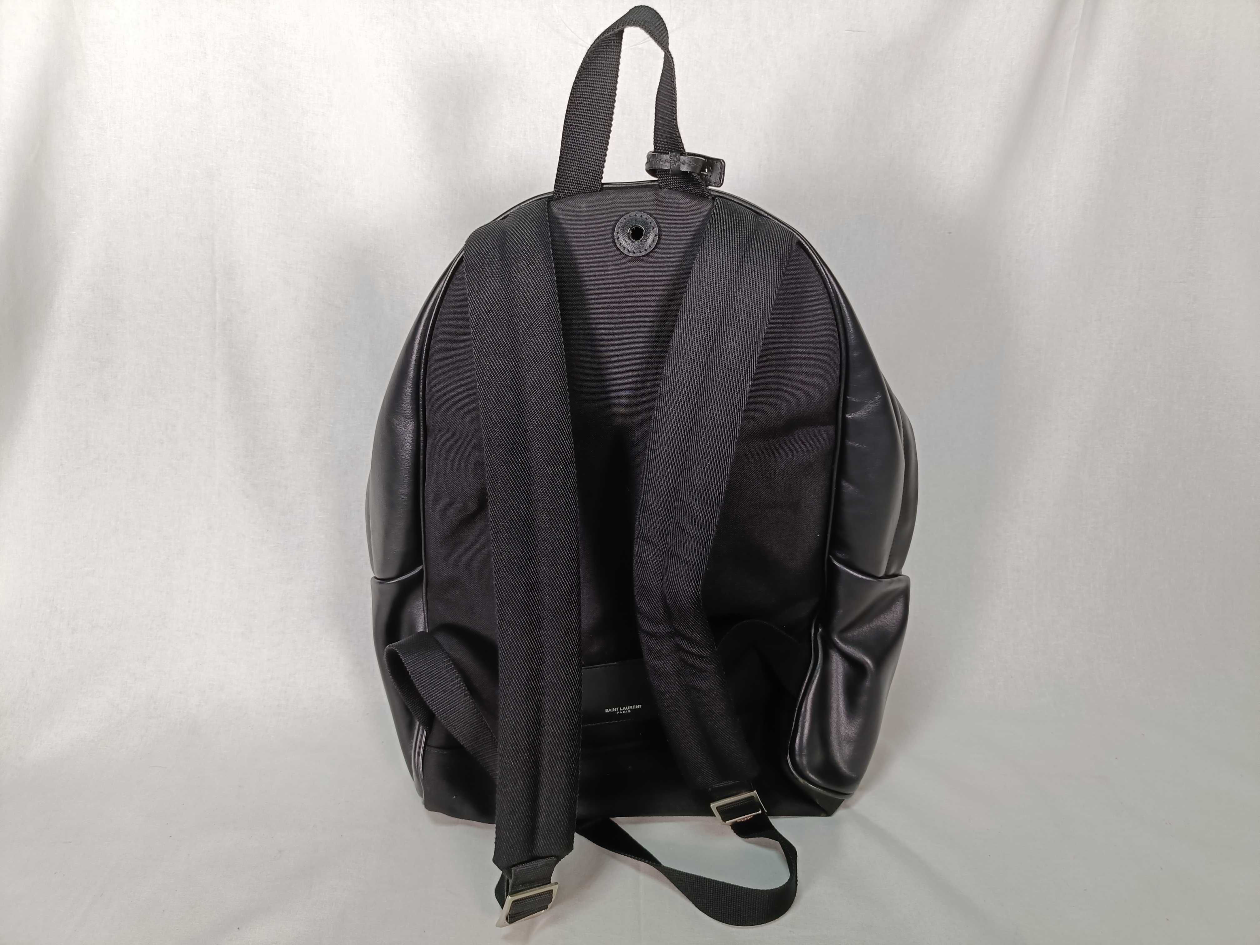 City Leather Backpack, Black, 534967 (Backpack) — view 2