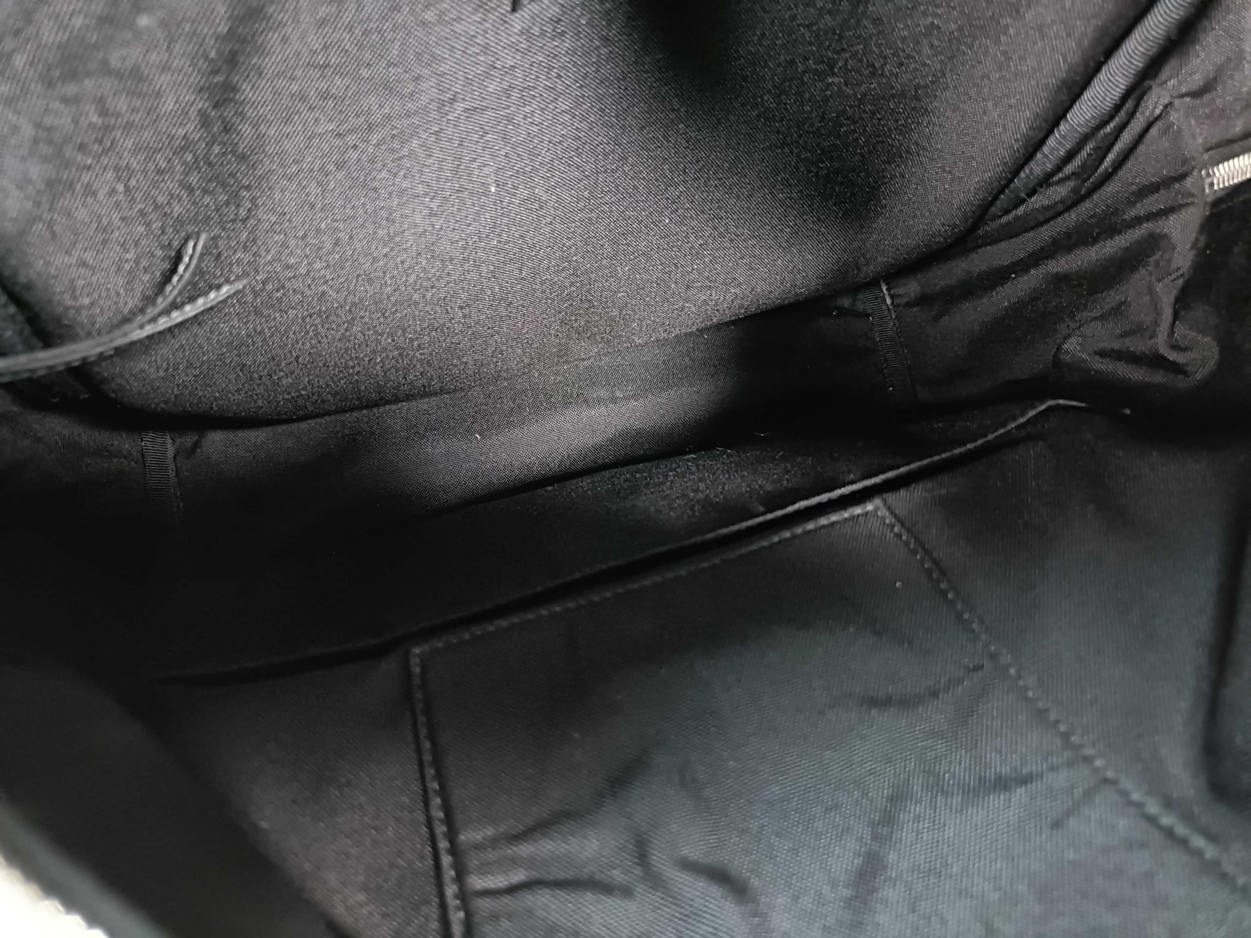 City Leather Backpack, Black, 534967 (Backpack) — view 10