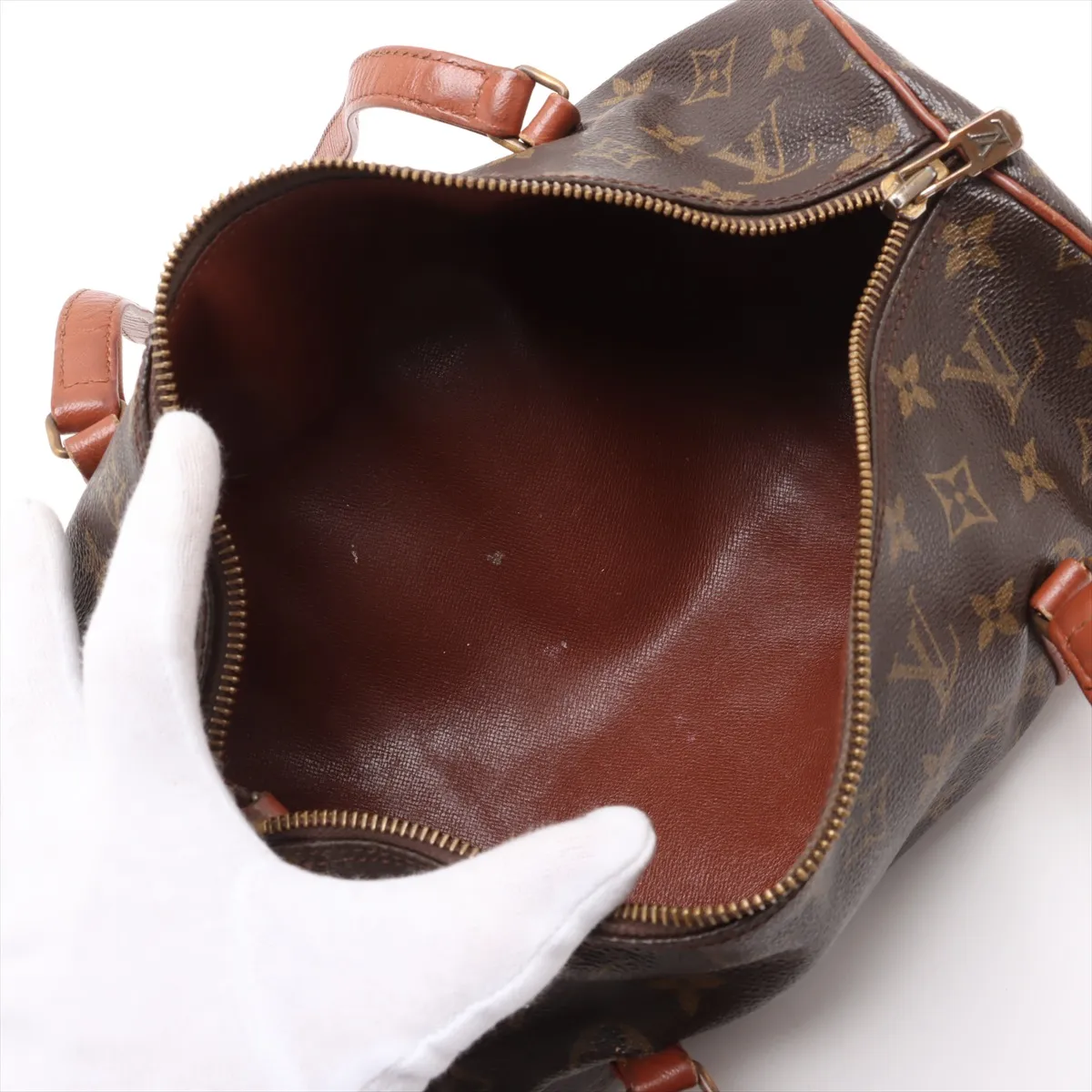 Monogram Papillon 30 M51365 861 Brown — view 7