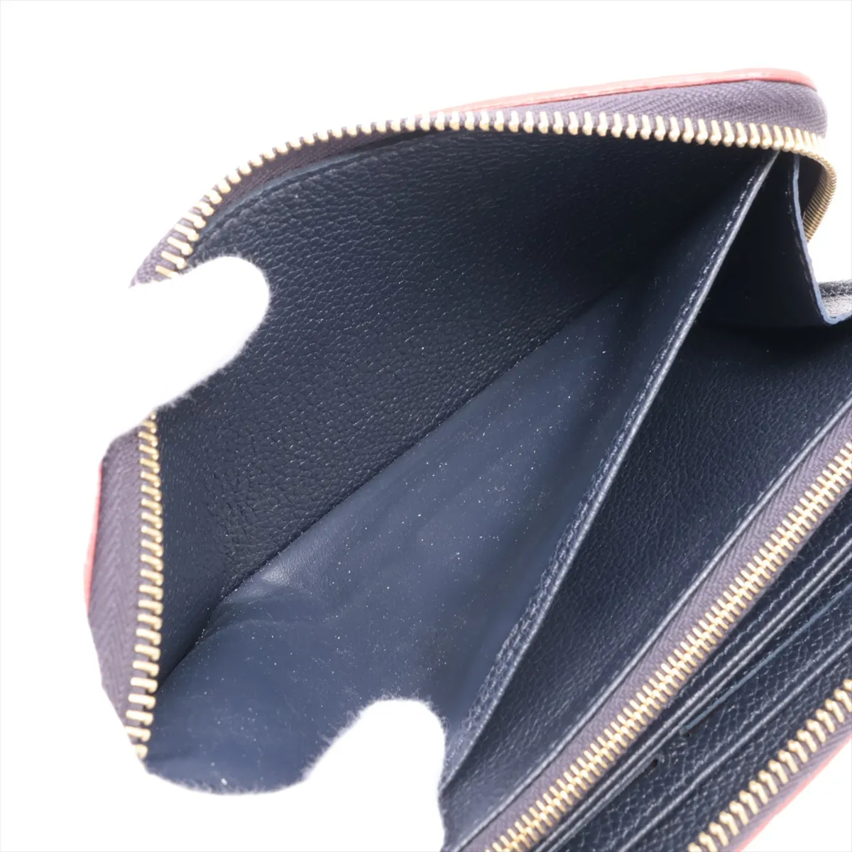 Empreinte Zippy Wallet M62121 Marine Rouge Round Zip Wallet RFID Reactive — view 4