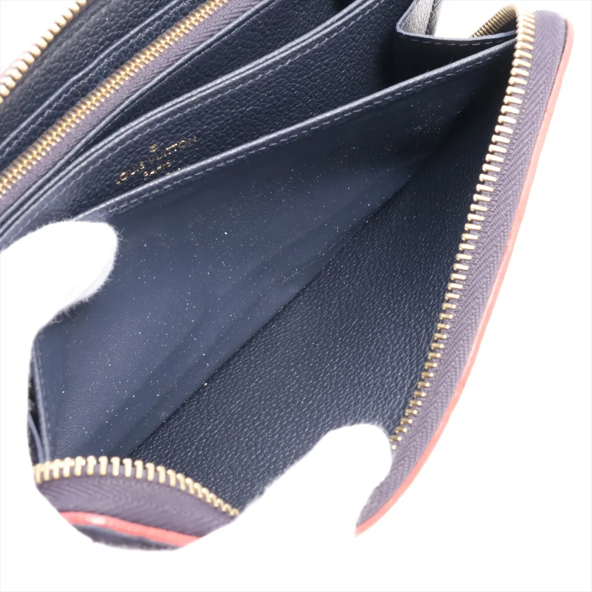 Empreinte Zippy Wallet M62121 Marine Rouge Round Zip Wallet RFID Reactive — view 9