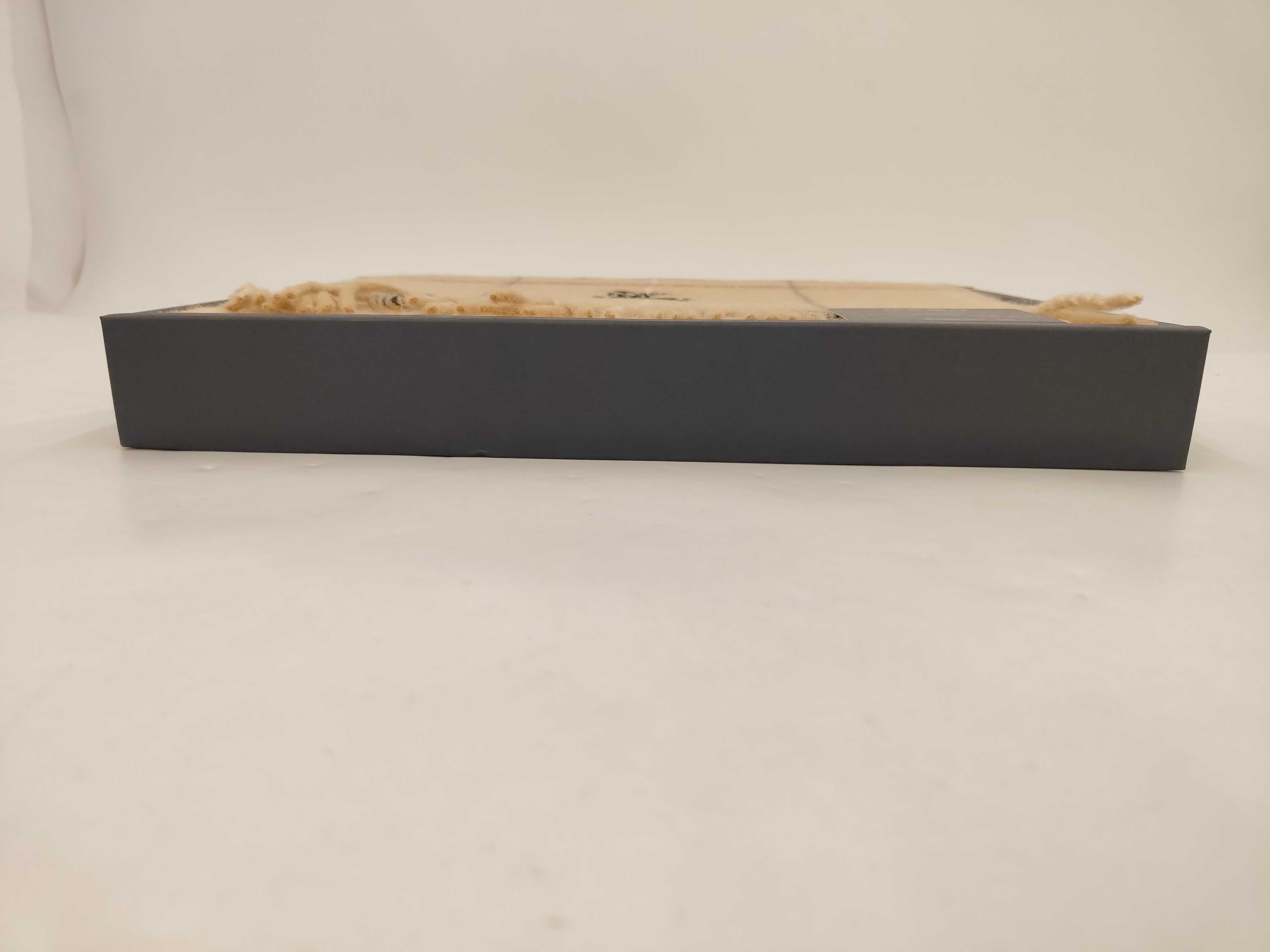 Nova Check Beige Shawl/Wrap, Unused, Box Included, Other Accessories — view 5
