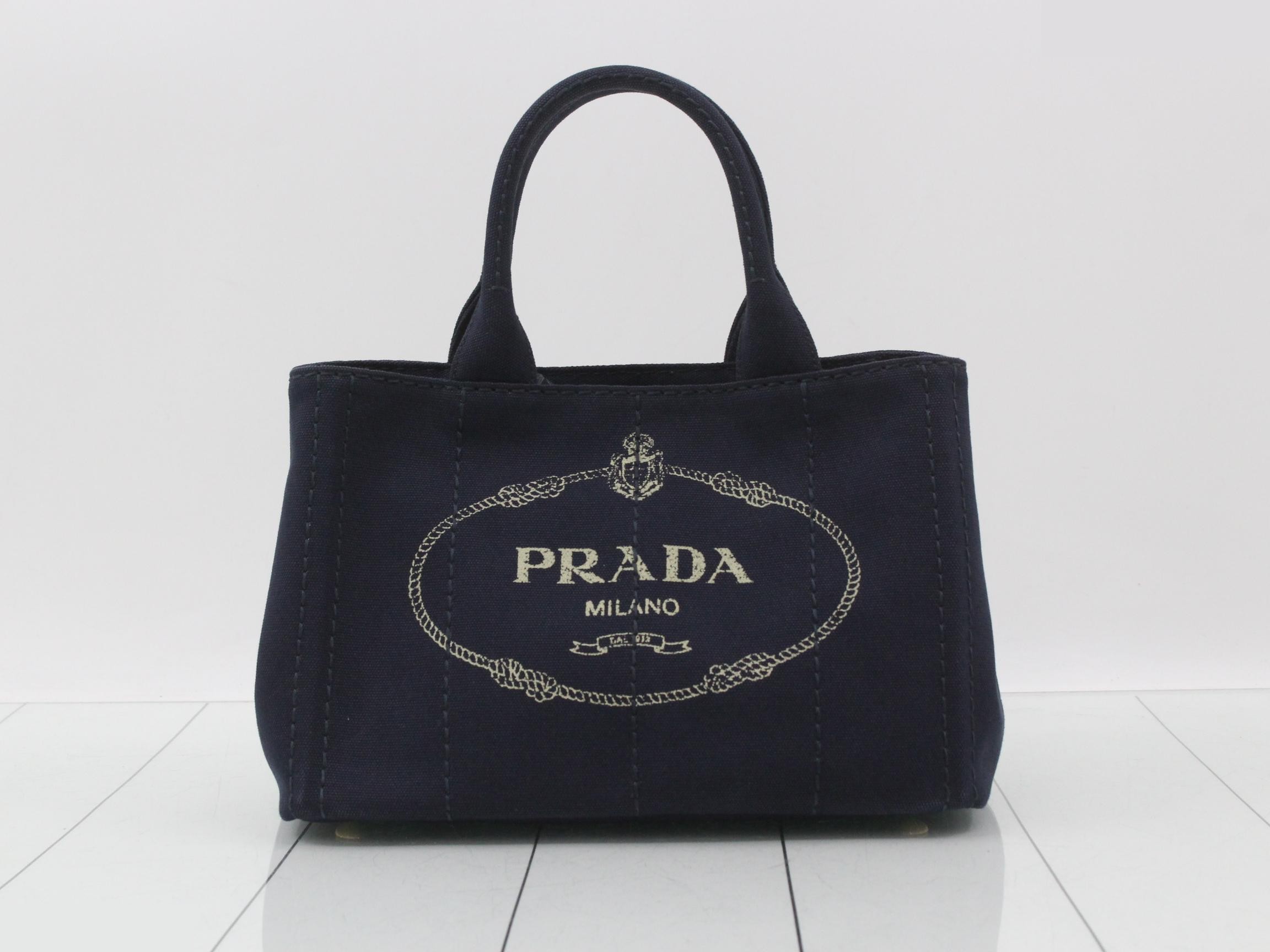 Canapa 2-way handbag, navy