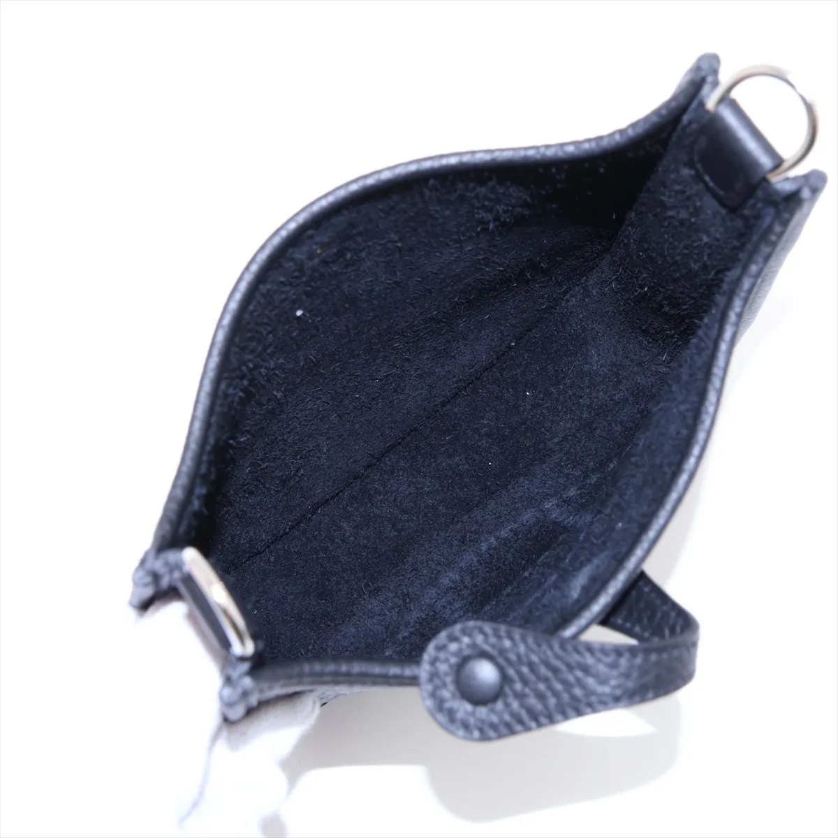 Evelyne 16 TPM Taurillon Clemence Black Silver Hardware W:2024 — view 6