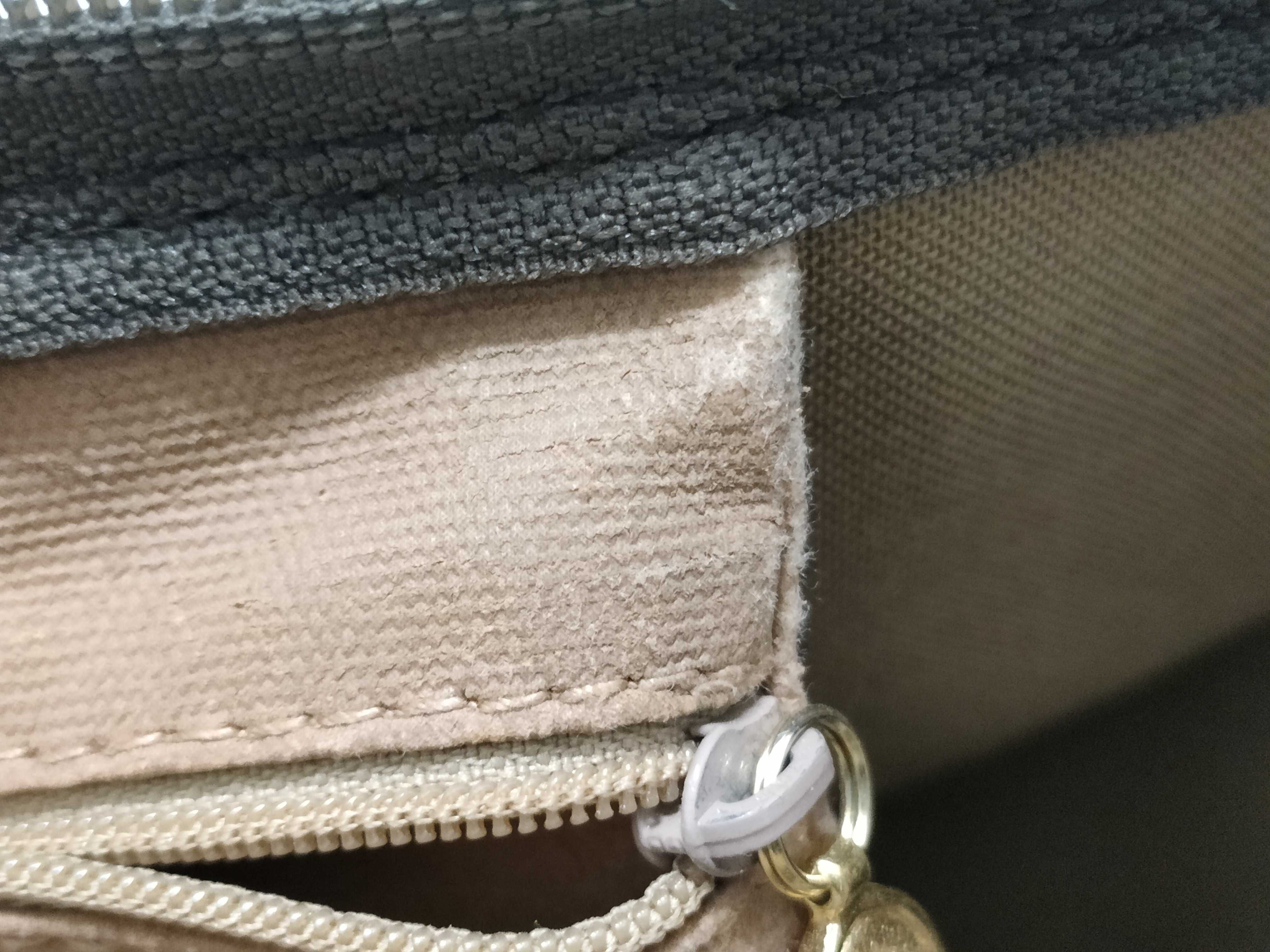 GG Supreme Boston Bag 012.615 - GG Supreme PVC Leather Beige Boston Bag — view 14