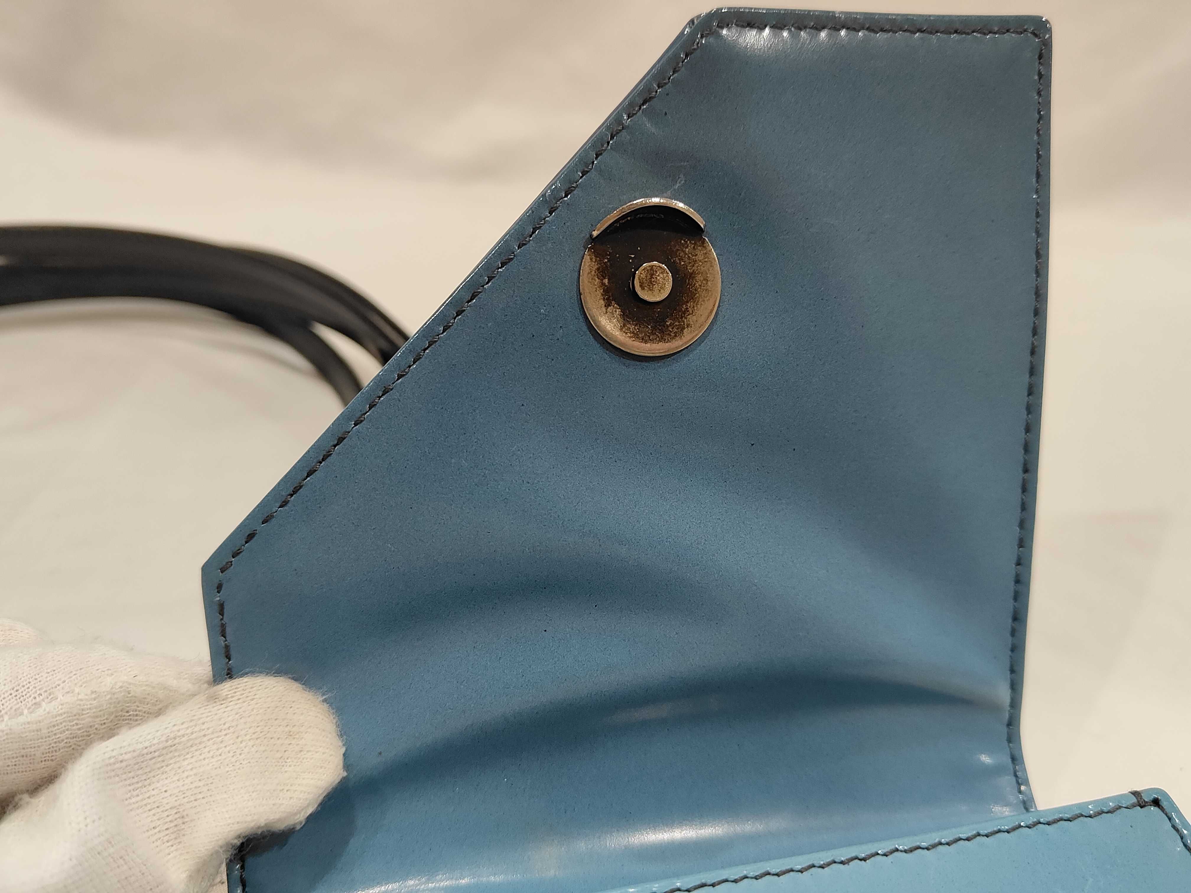 Mini Shoulder Bag, Blue — view 14