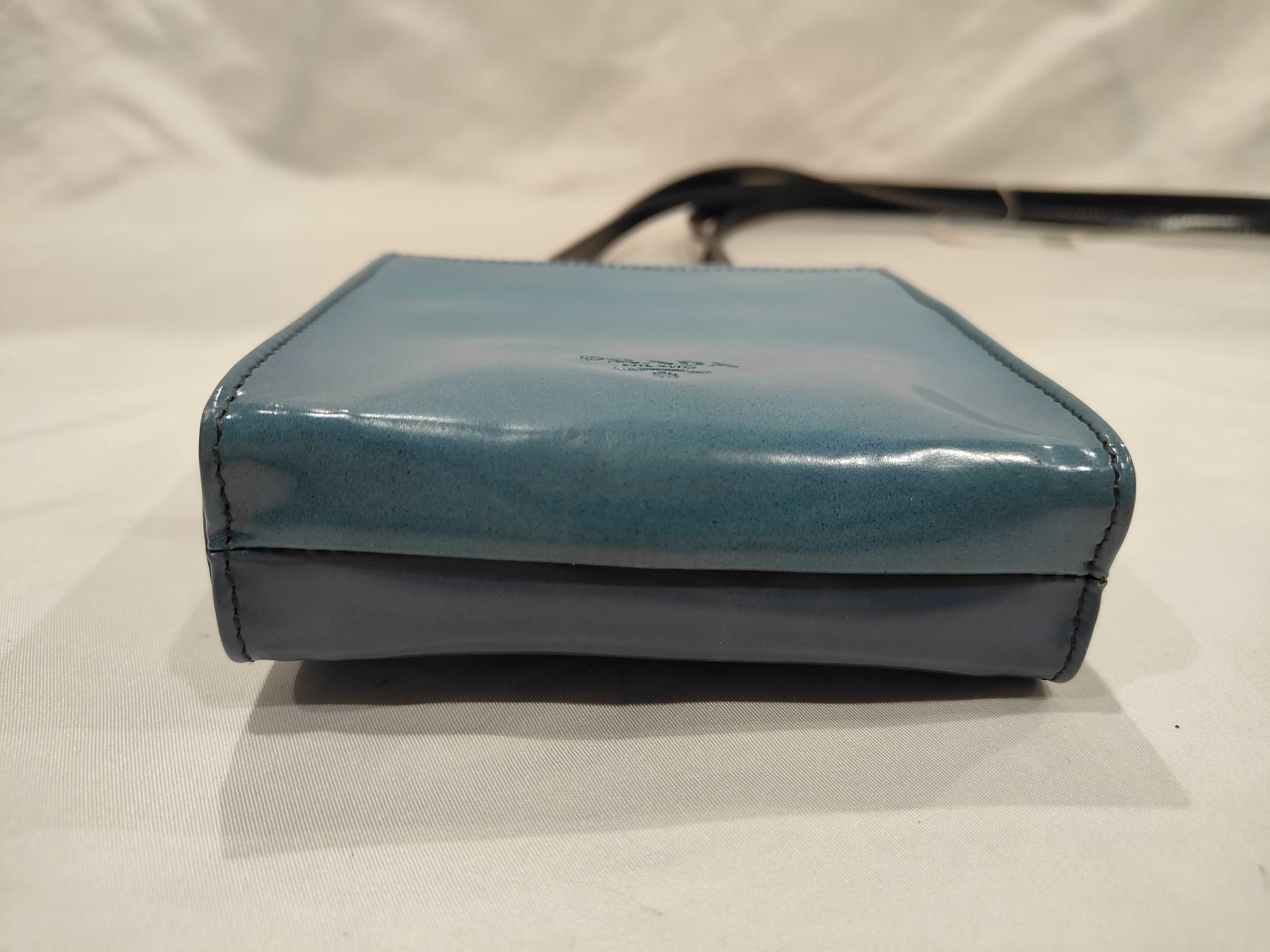 Mini Shoulder Bag, Blue — view 3