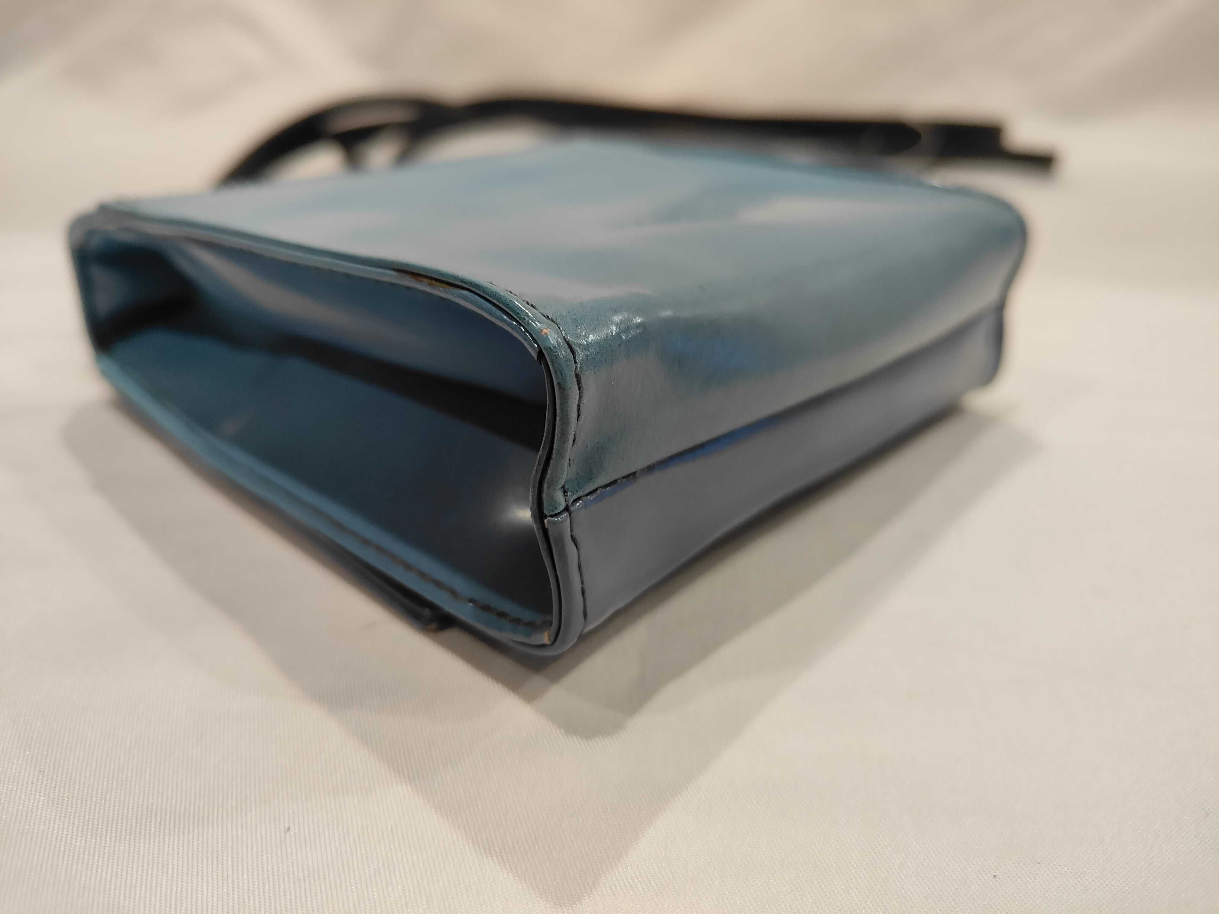 Mini Shoulder Bag, Blue — view 4