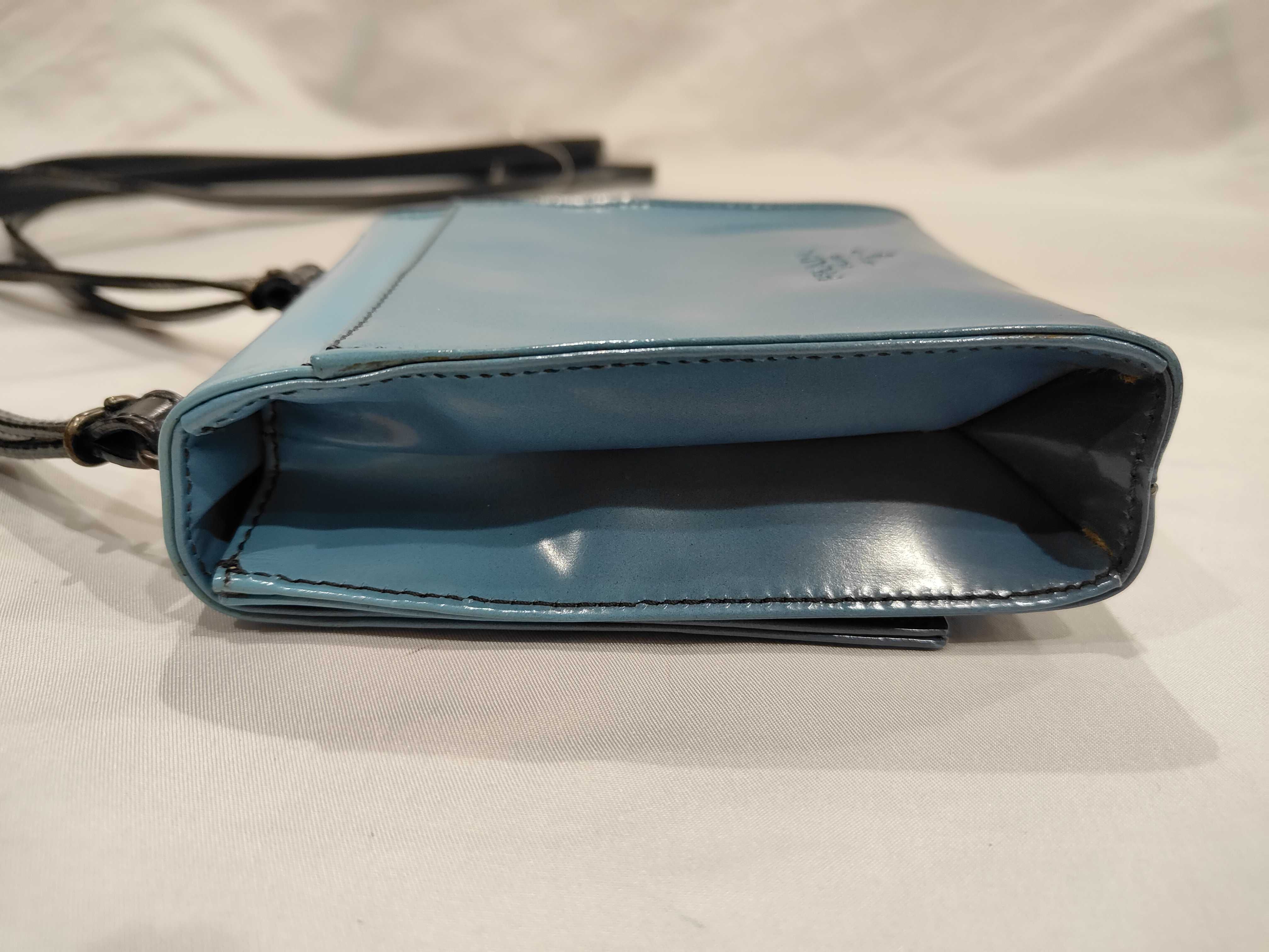 Mini Shoulder Bag, Blue — view 5