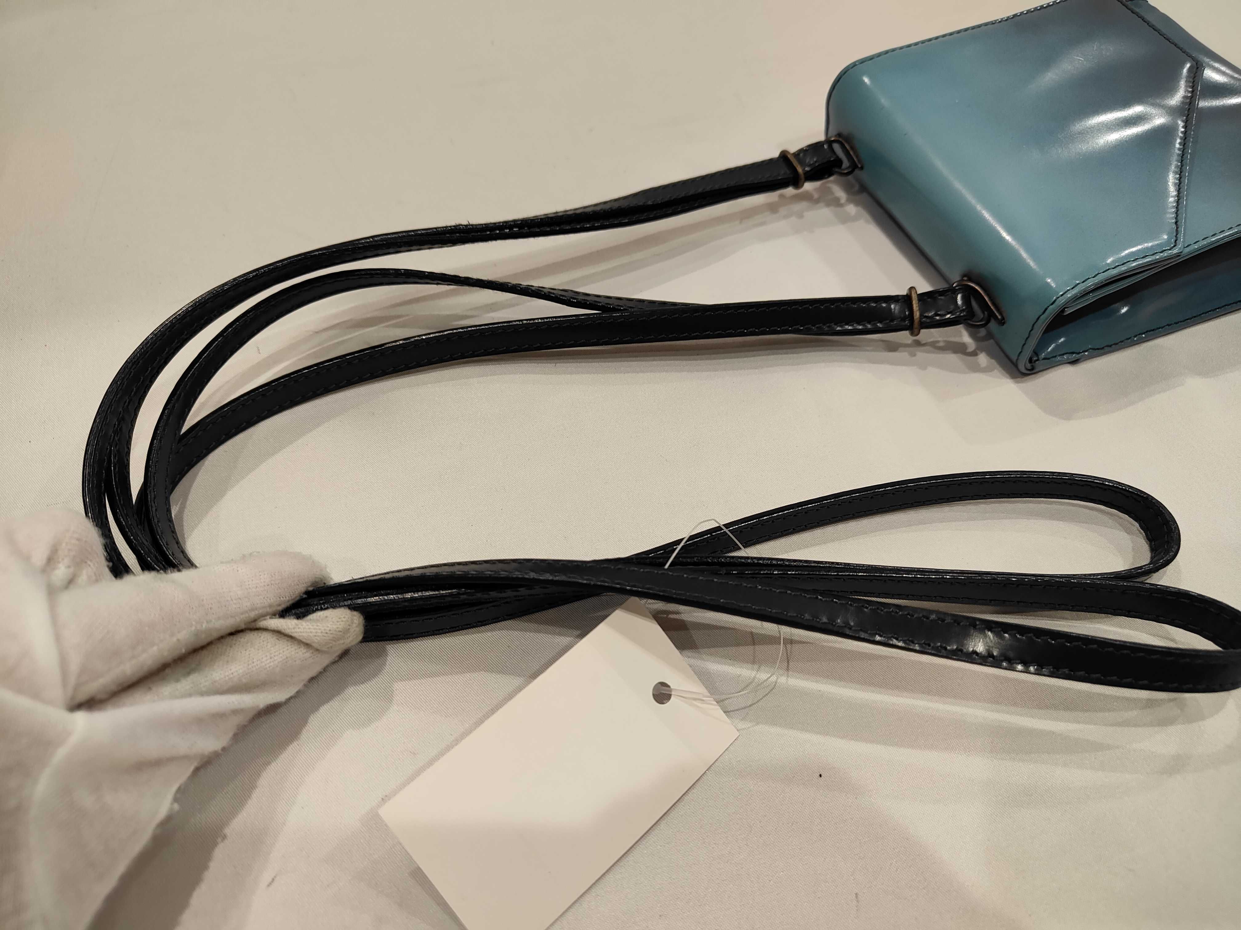 Mini Shoulder Bag, Blue — view 7