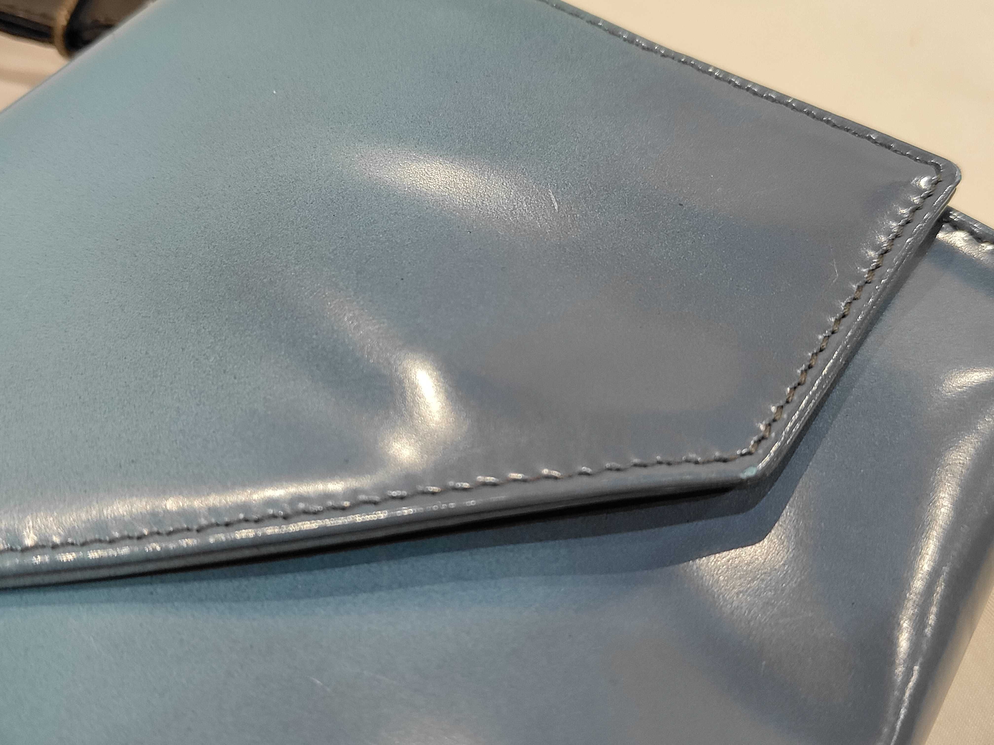 Mini Shoulder Bag, Blue — view 10